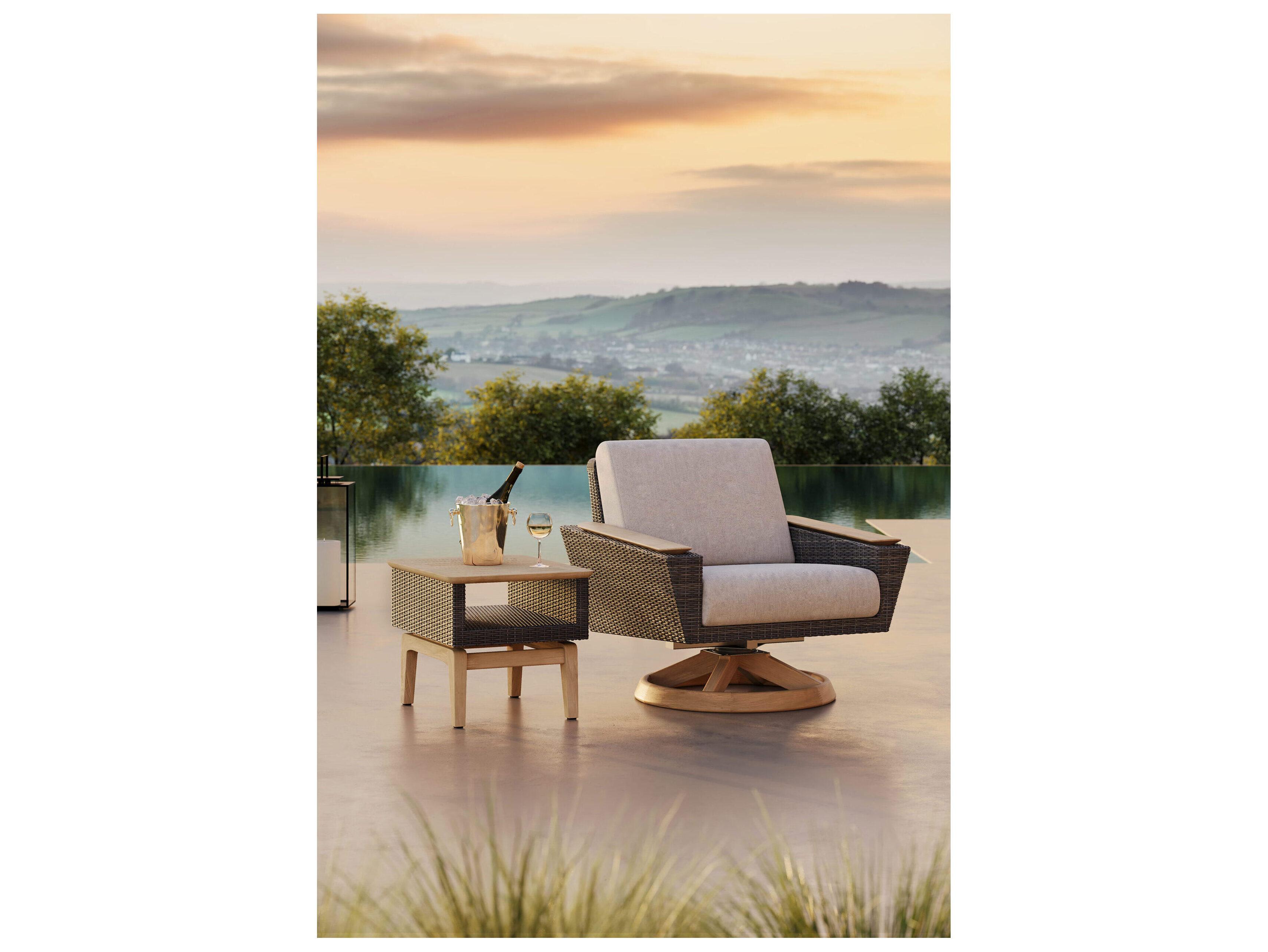 Jensen Outdoor Interception Swivel Rocker