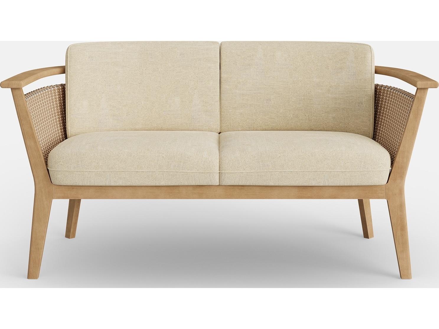 Jensen Outdoor Soleo Loveseat Chair/ Tawny Brown