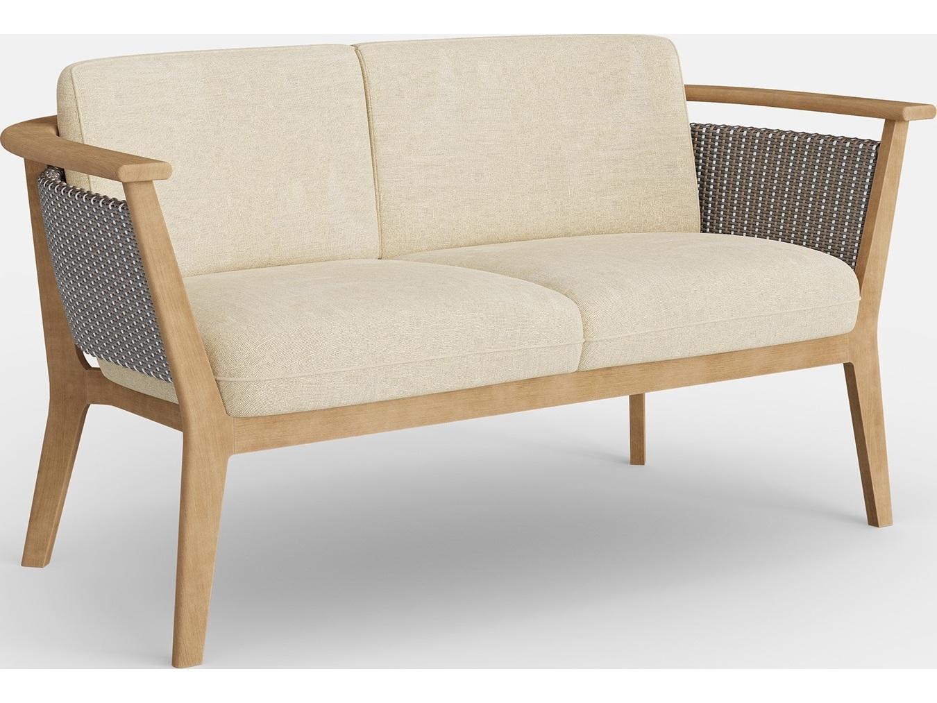 Jensen Outdoor Soleo Loveseat Chair/ Nebula Gray