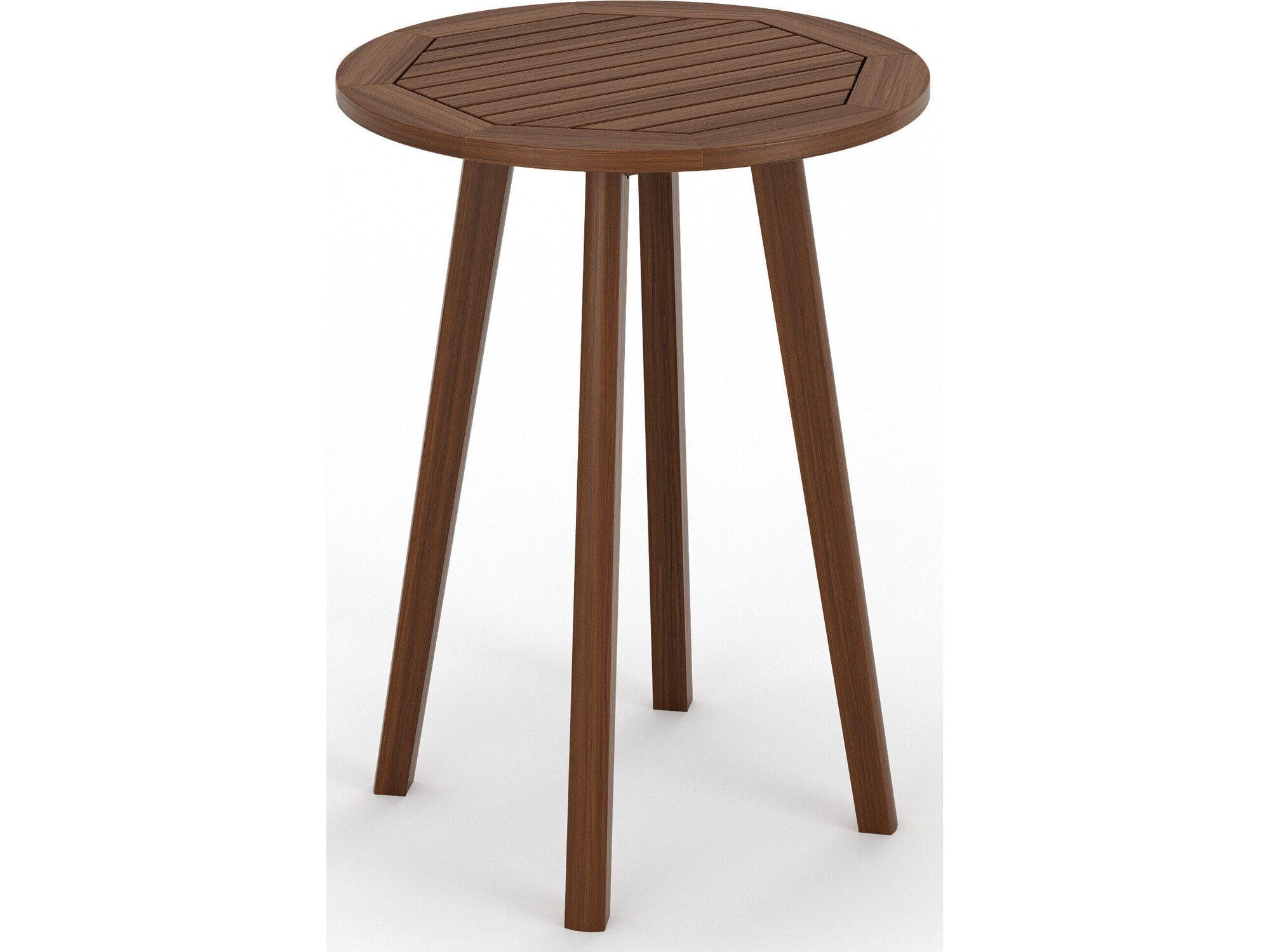 Jensen Outdoor Foundations IPE 28" Round Bistro Table