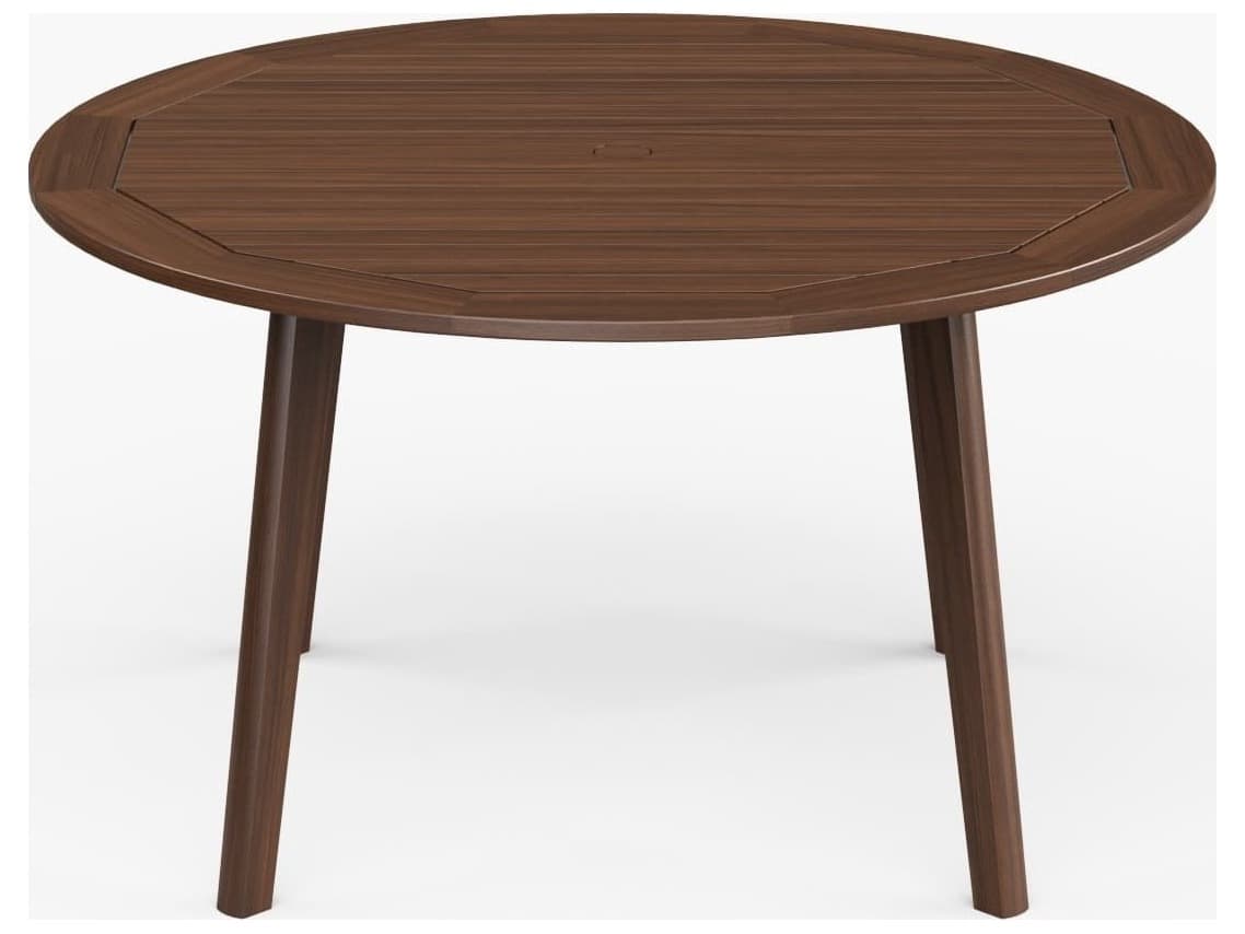 Jensen Outdoor Foundations IPE 52" Round Dining Table
