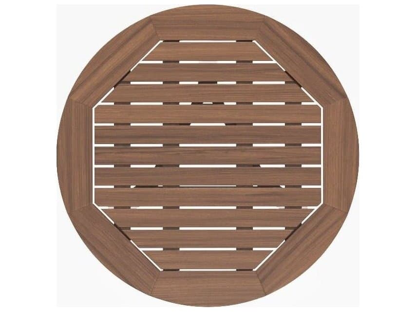 Jensen Outdoor Foundations IPE 18" Round Side Table