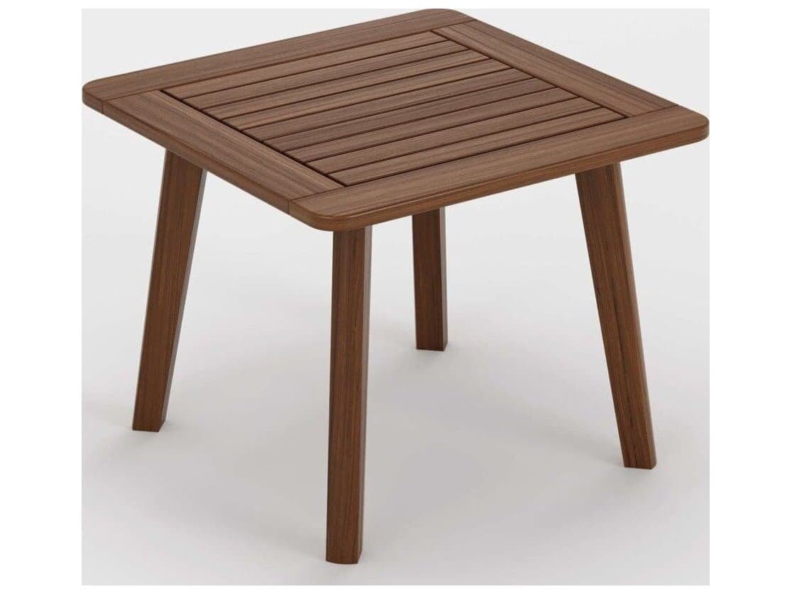 Jensen Outdoor Foundations IPE 24" Square Side Table