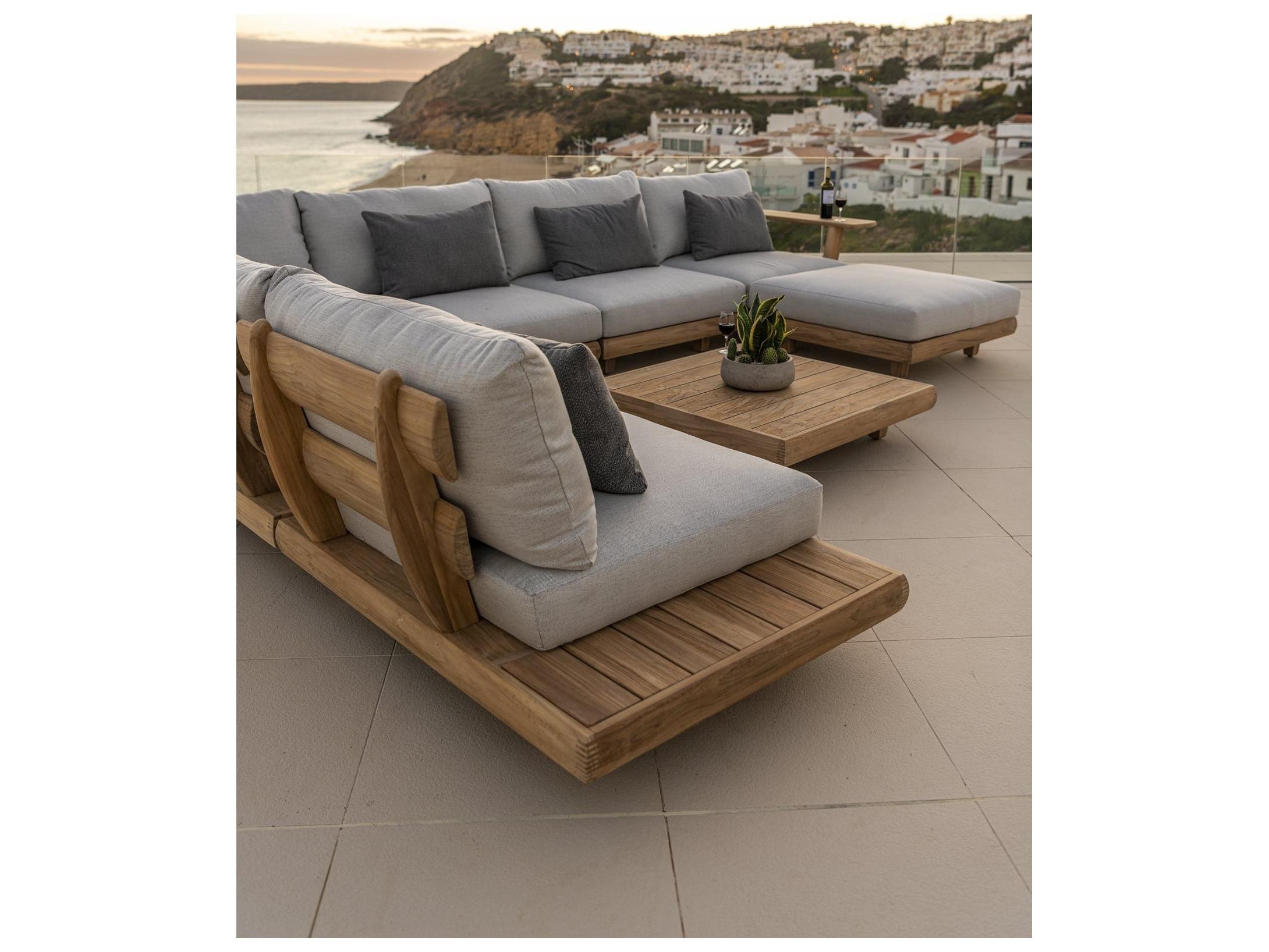 Jensen Outdoor Sorrento Ottoman Replacement Cushions