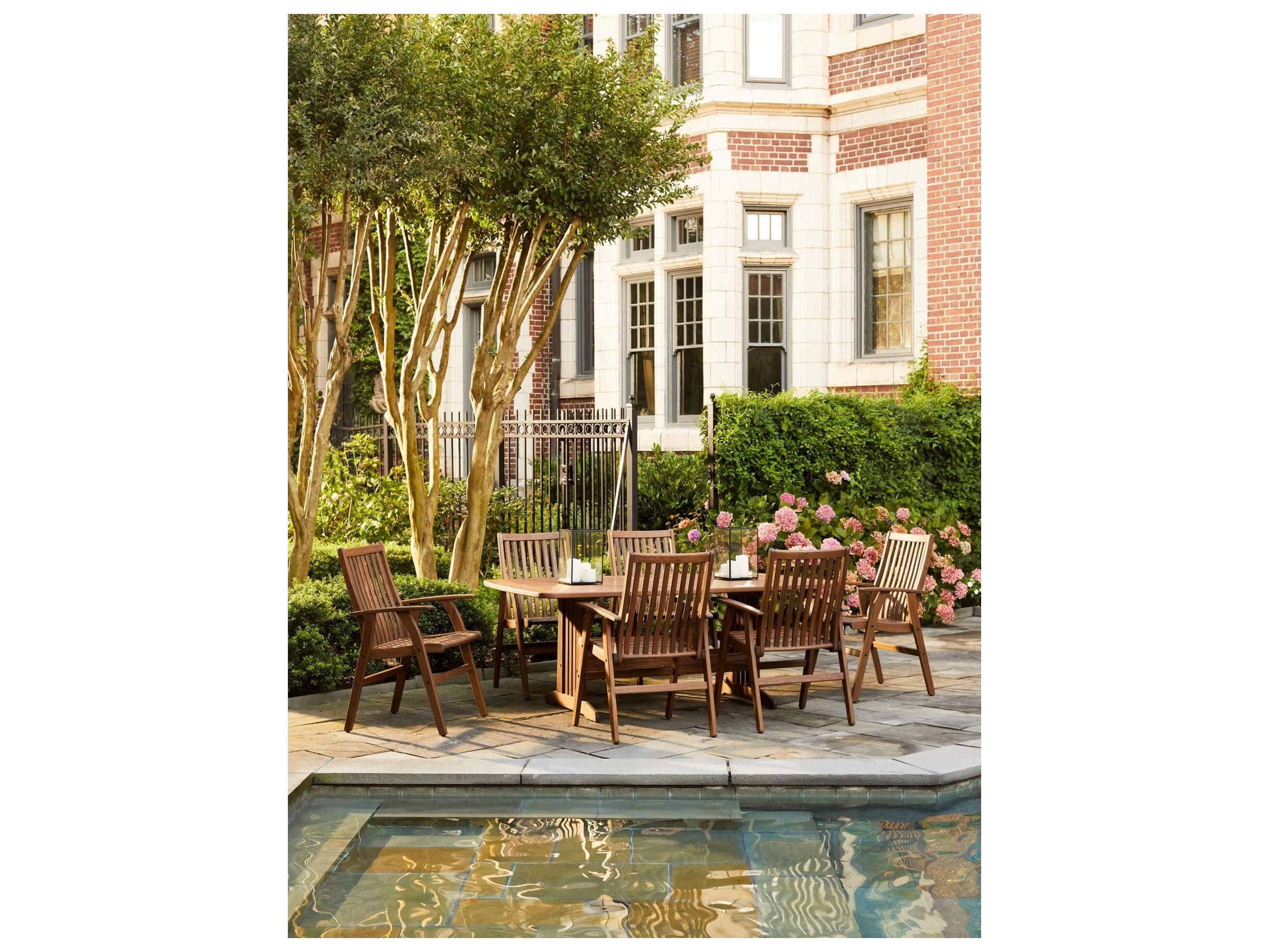 Jensen Outdoor Heritage Franklin Arm Chair