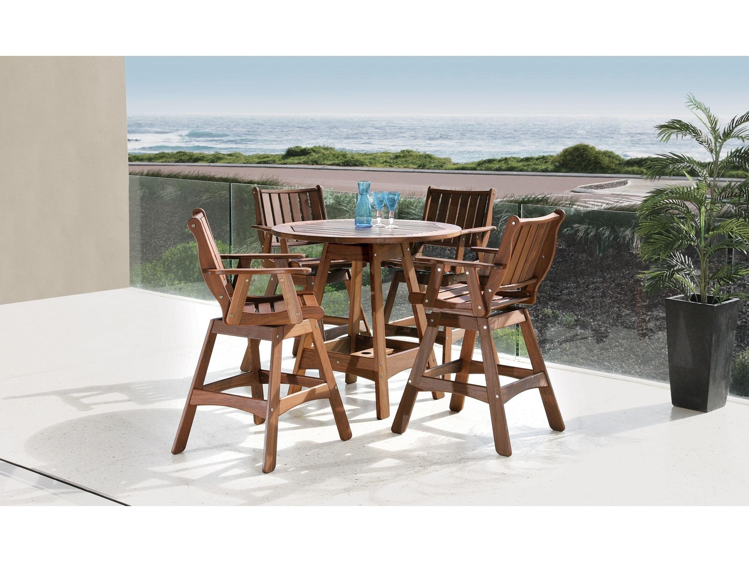 Jensen Outdoor Heritage Integra Swivel Hi Dining Arm Chair Replacement Cushions