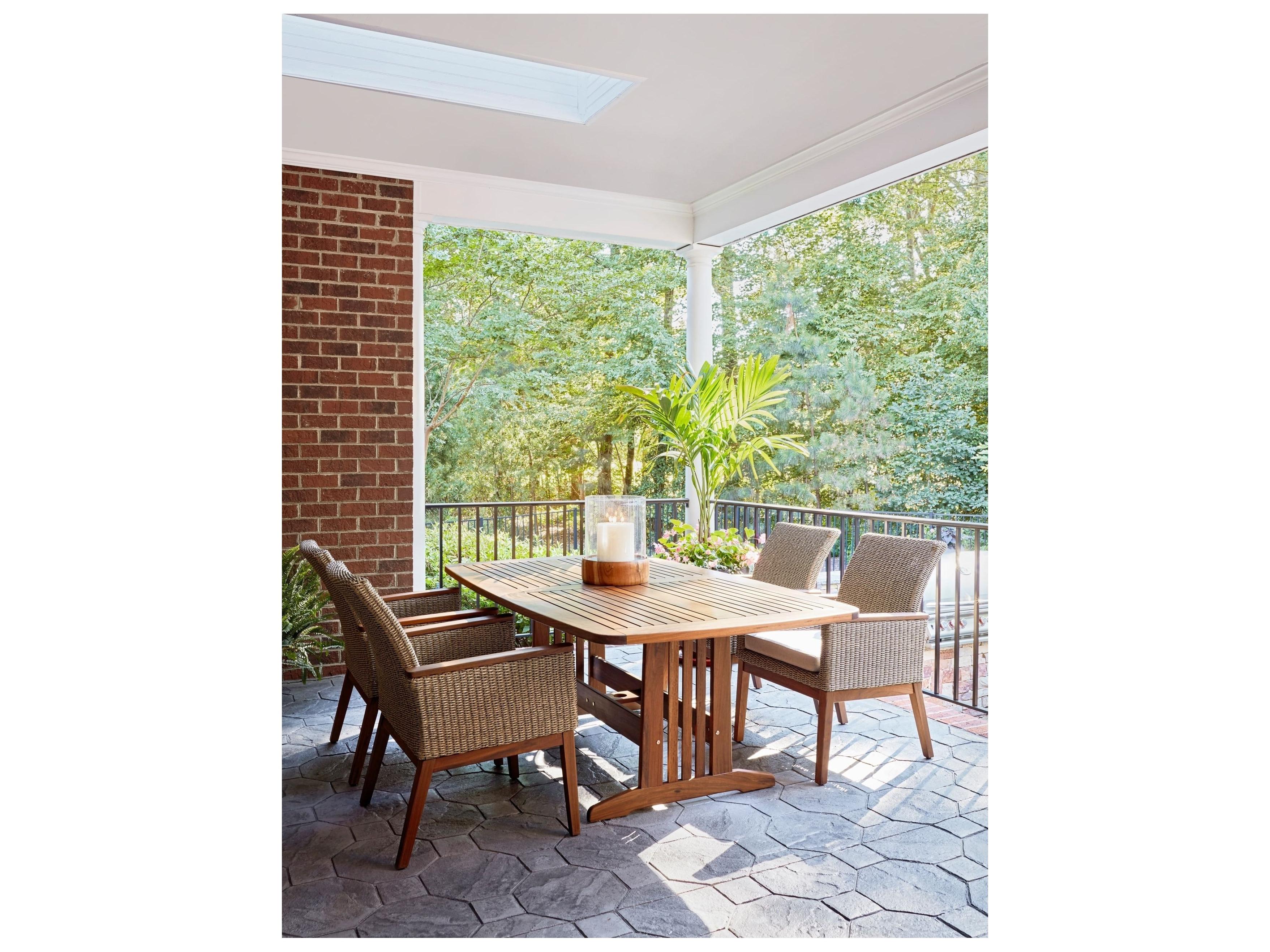 Jensen Outdoor Heritage Belmont 74" x 41" Rectangular Dining Table