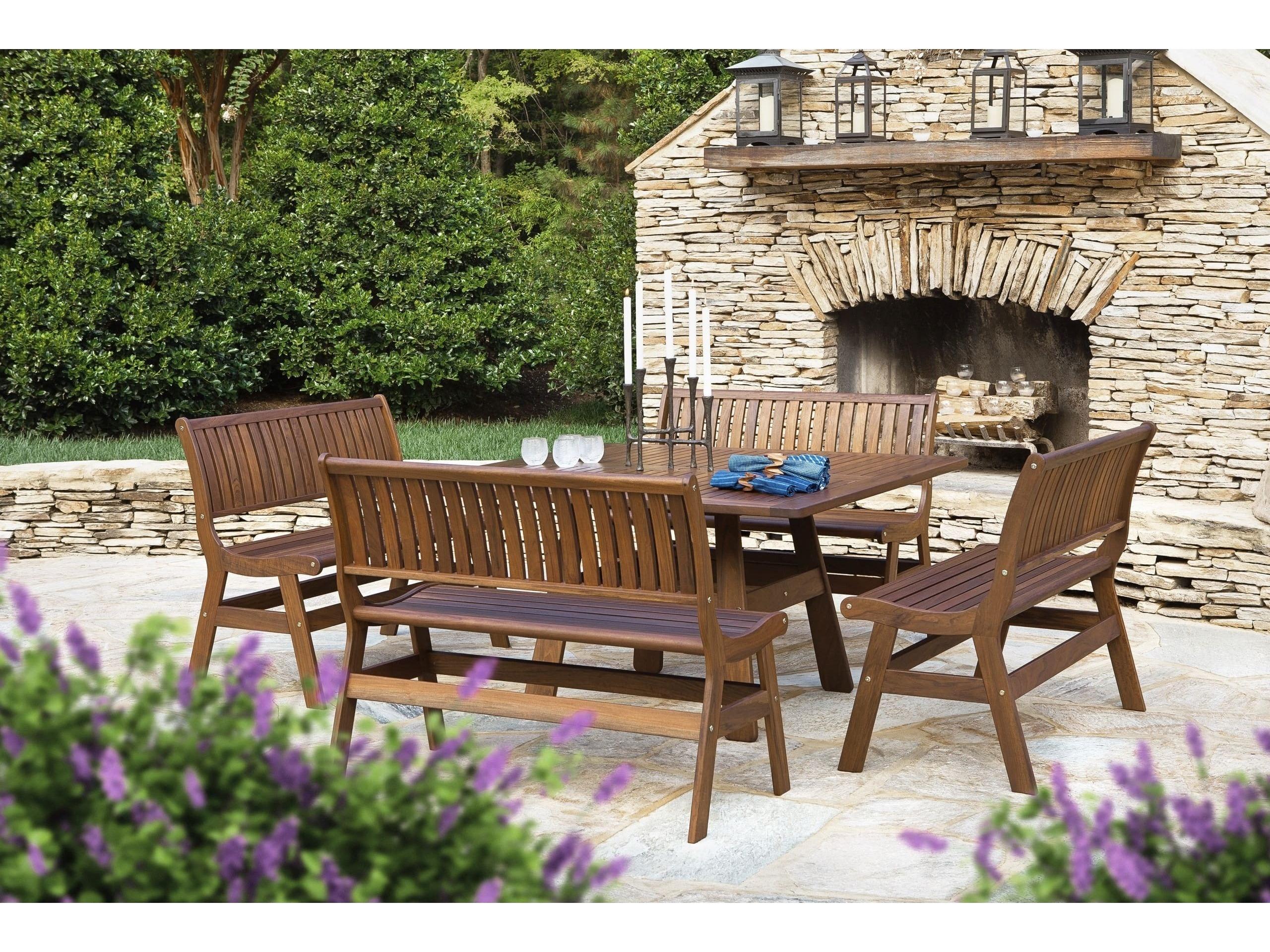 Jensen Outdoor Heritage Beechworth 53" Square Dining Table