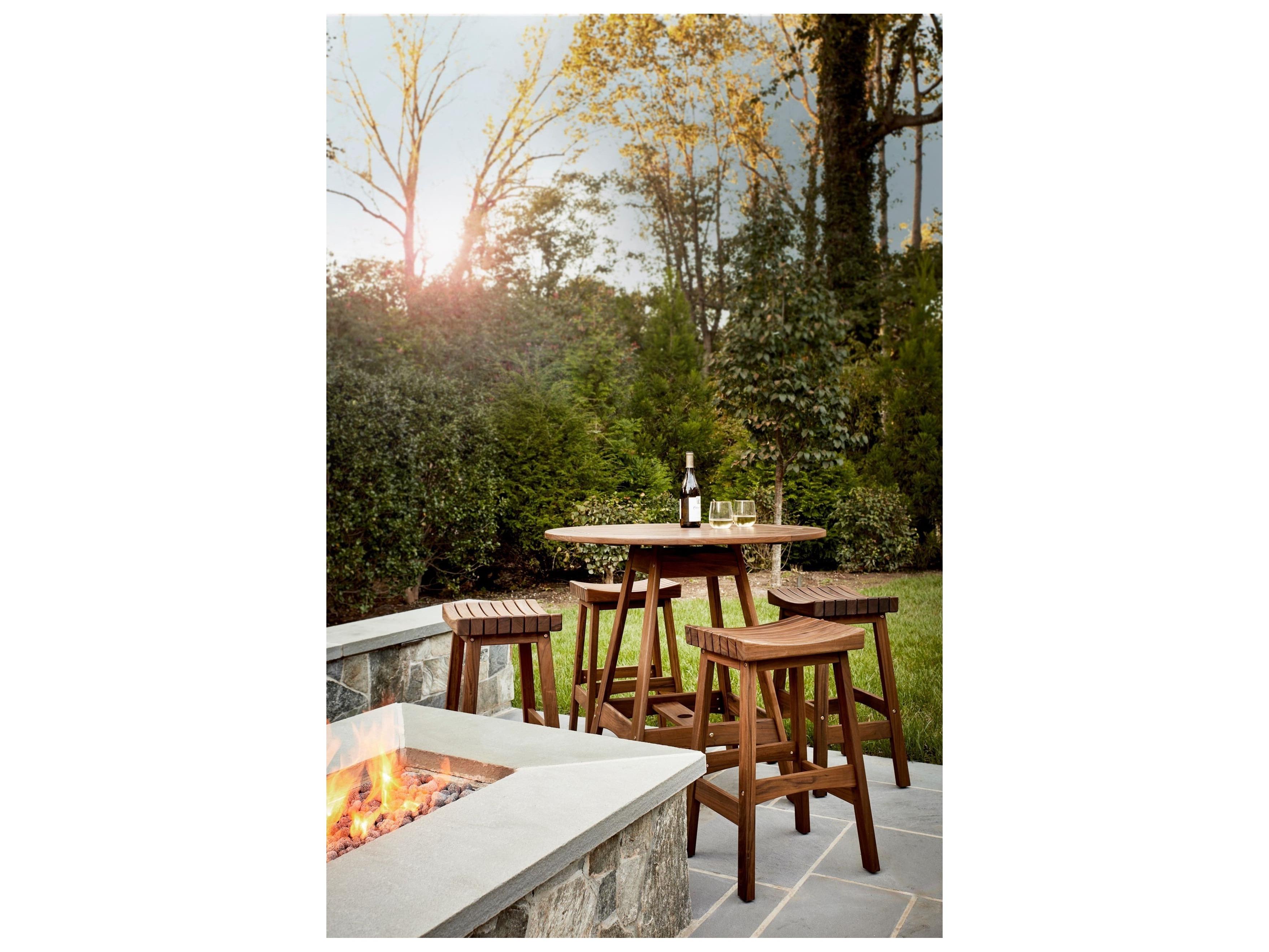 Jensen Outdoor Heritage Sunset Bar Stool