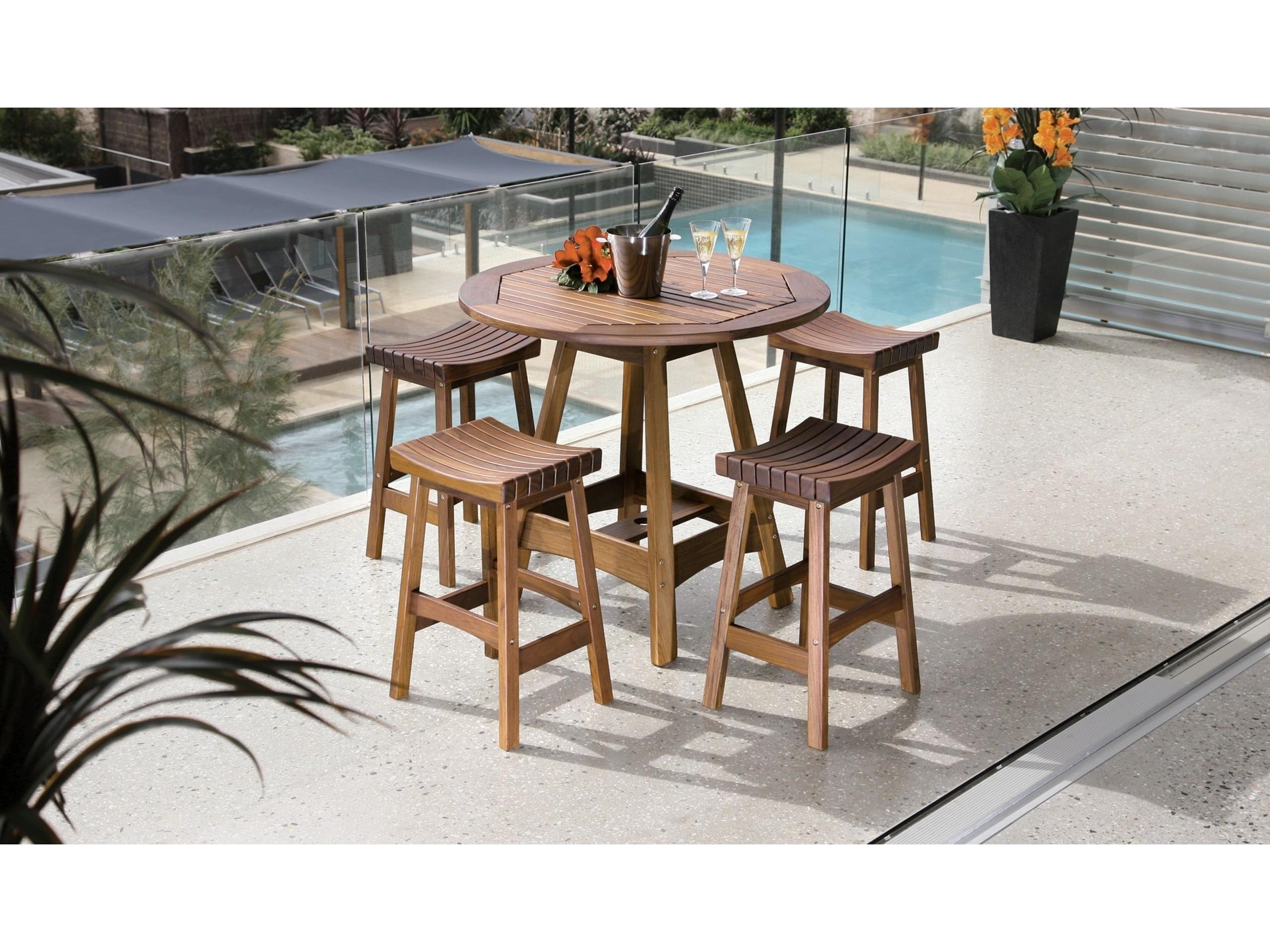 Jensen Outdoor Heritage Sunset Bar Stool