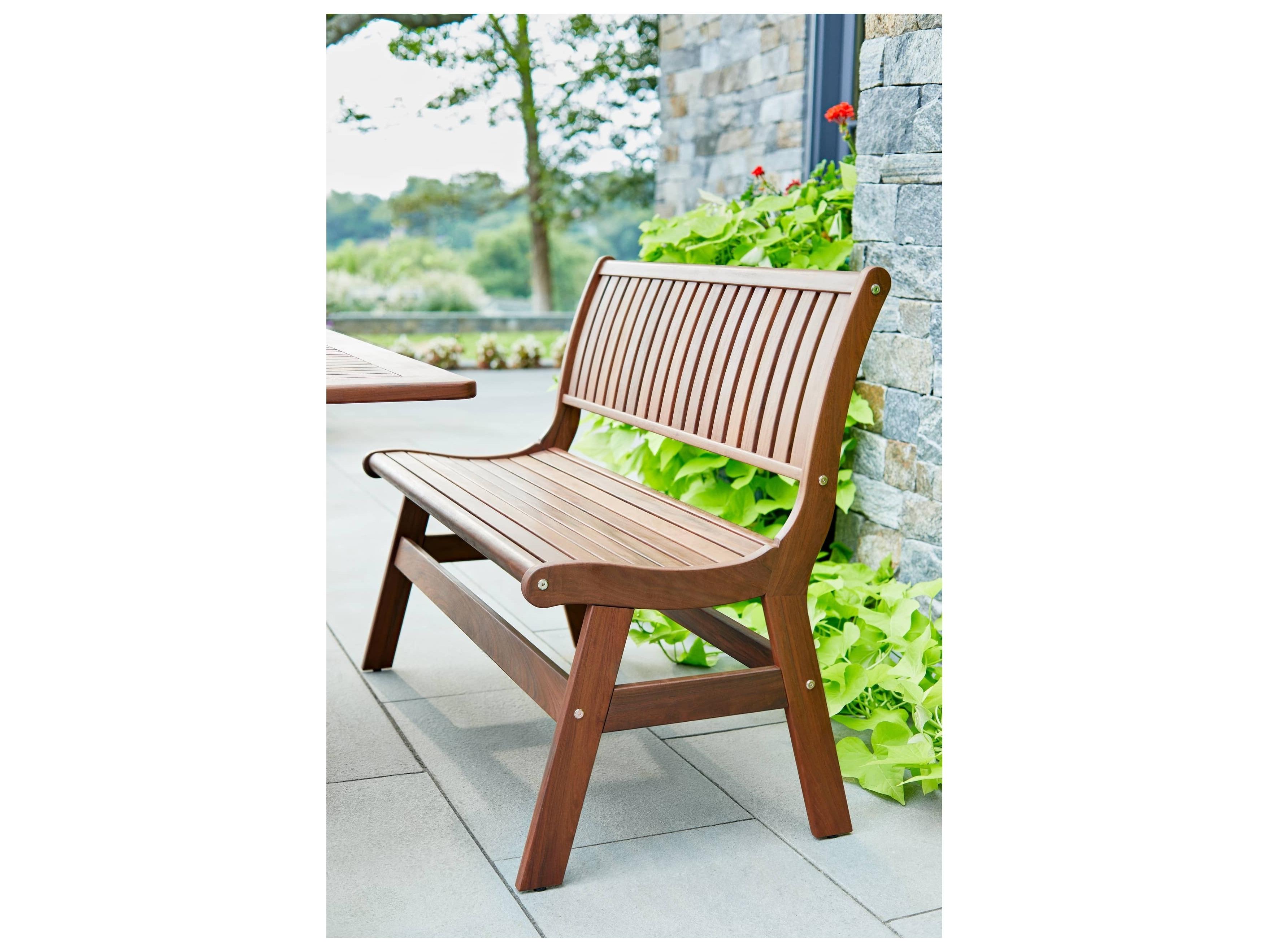 Jensen Outdoor Heritage Amber Bench Seat Replacement Cushions