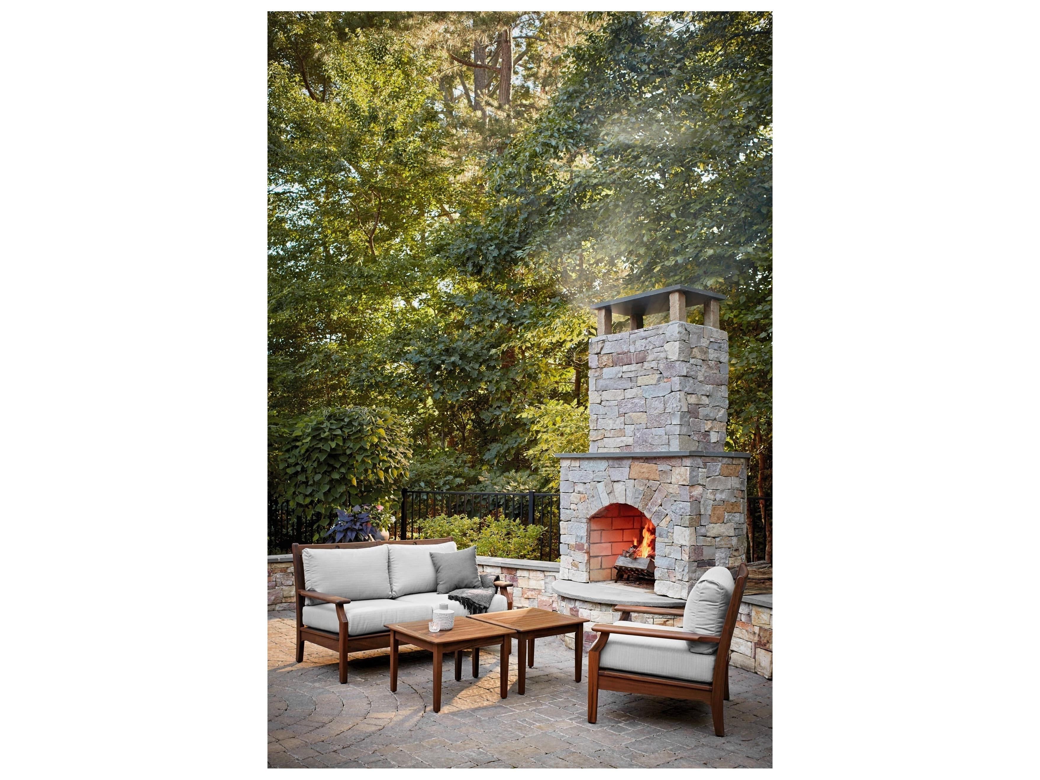 Jensen Outdoor Opal Sofa Low Back Set Replacement Cushions