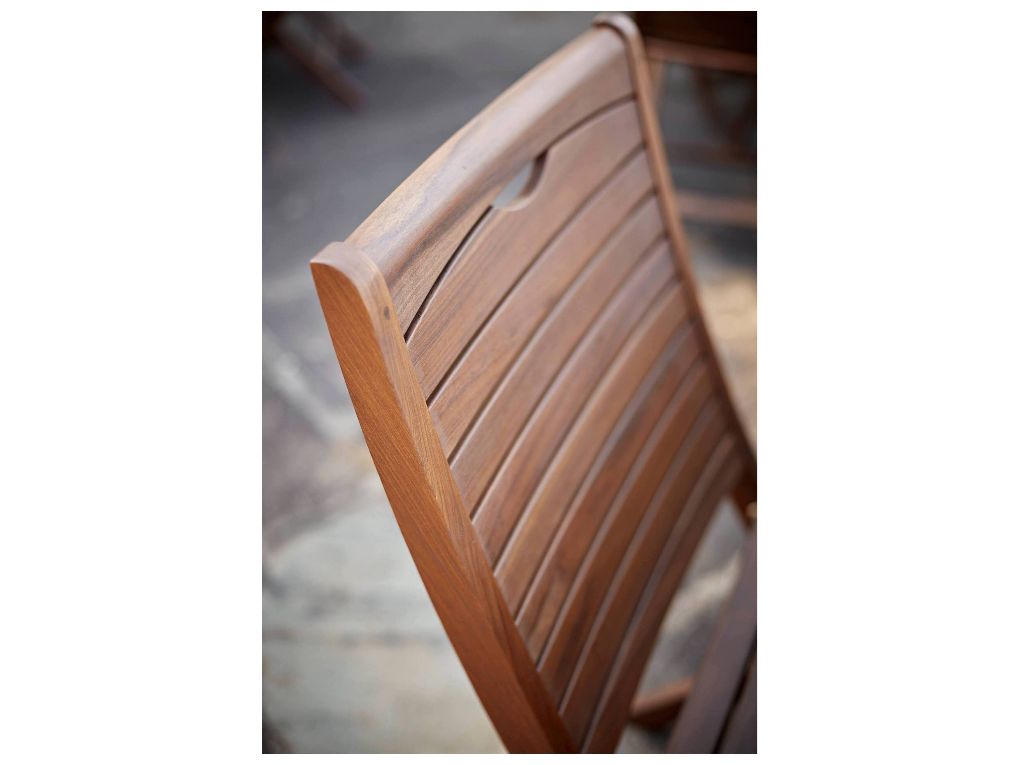 Jensen Outdoor Topaz Folding Side Chair