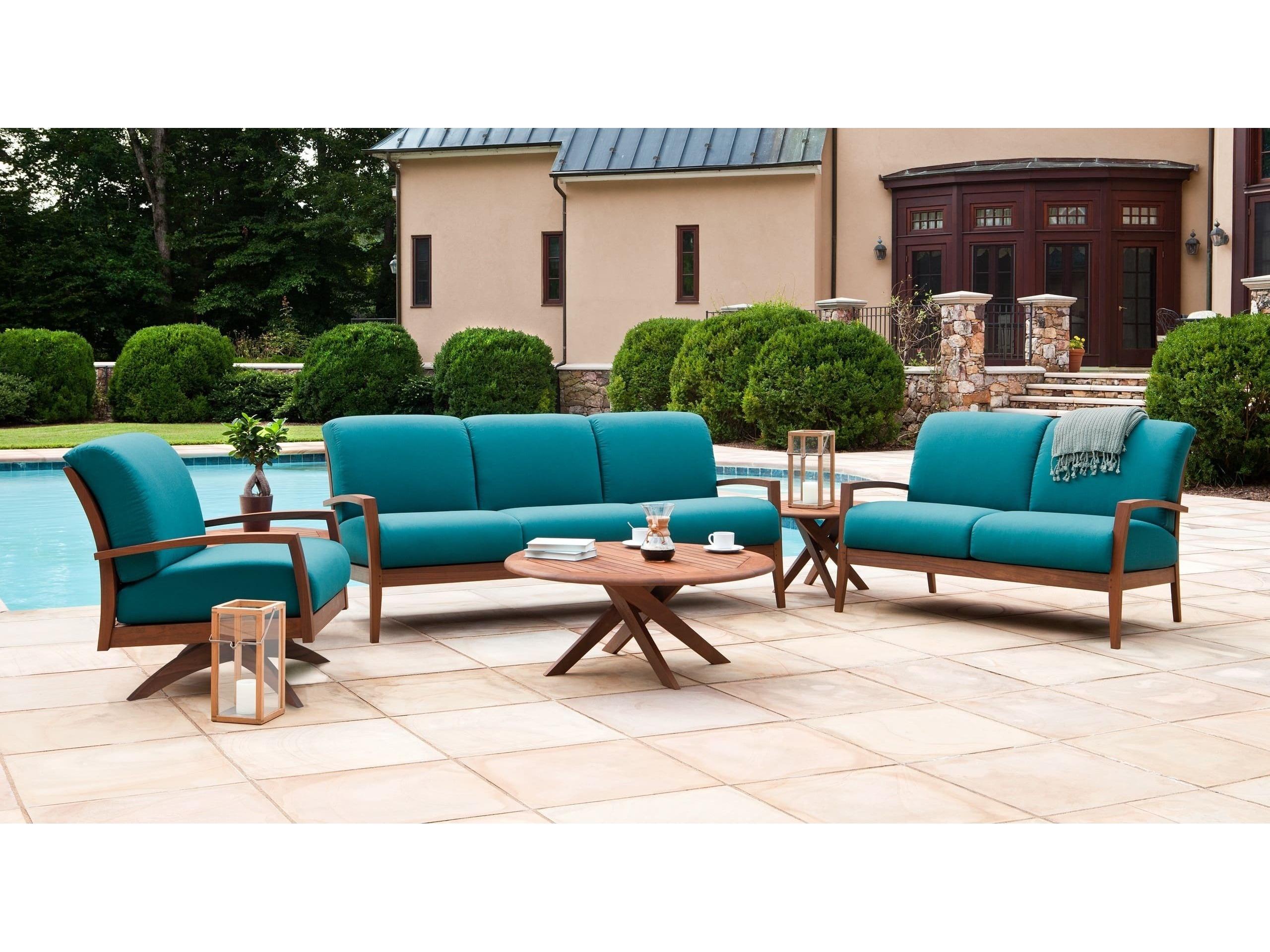 Jensen Outdoor Topaz 41" Round Coffee Table