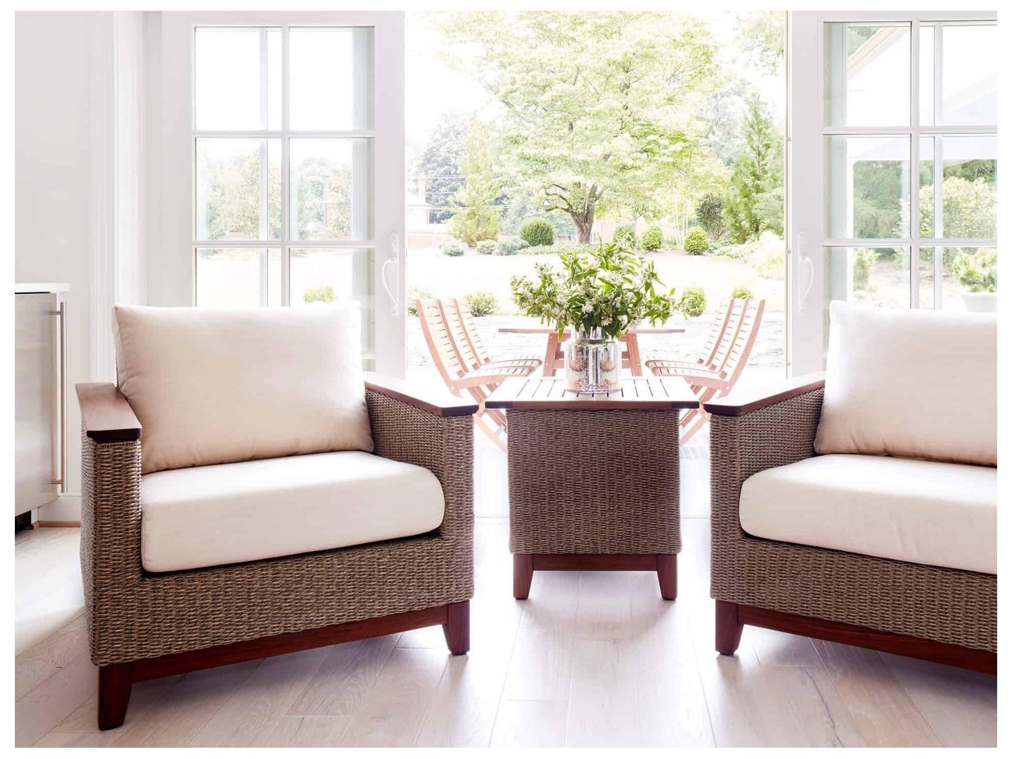 Jensen Coral Lounge Chair/Natural Set Replacement Cushions