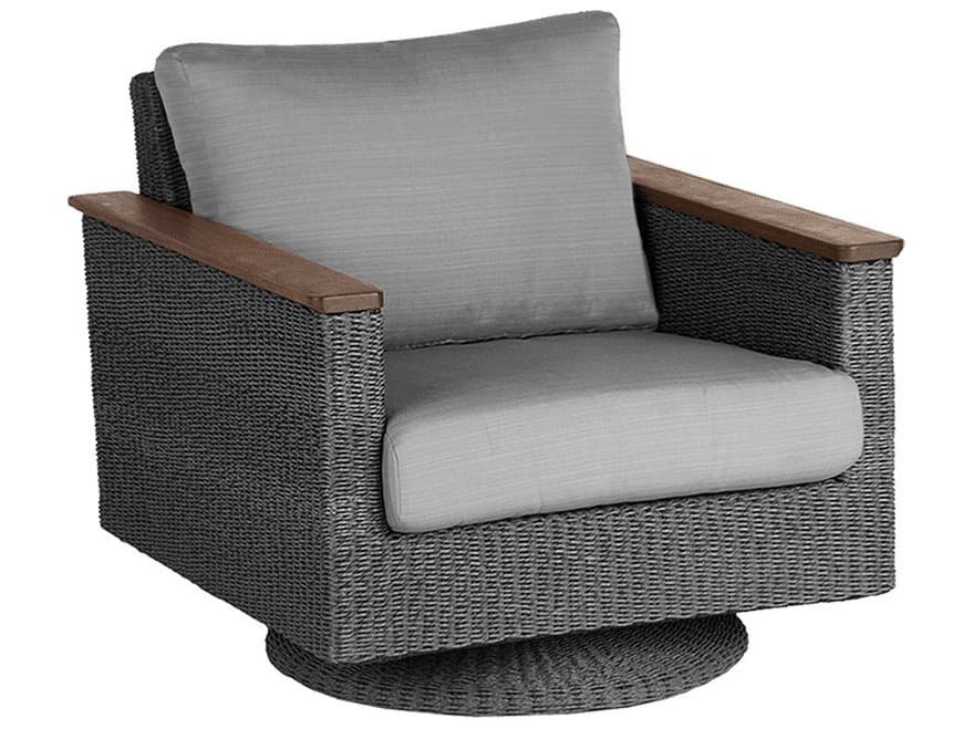Jensen Coral Swivel Rocker/Gray Set Replacement Cushions