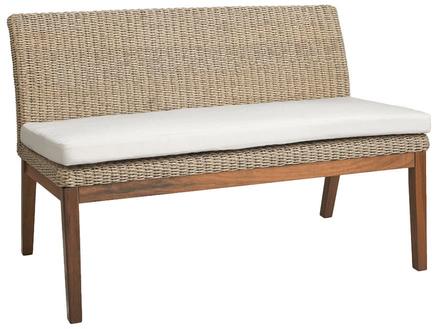 Jensen Outdoor Coral 46" Bench without Arms /Natural