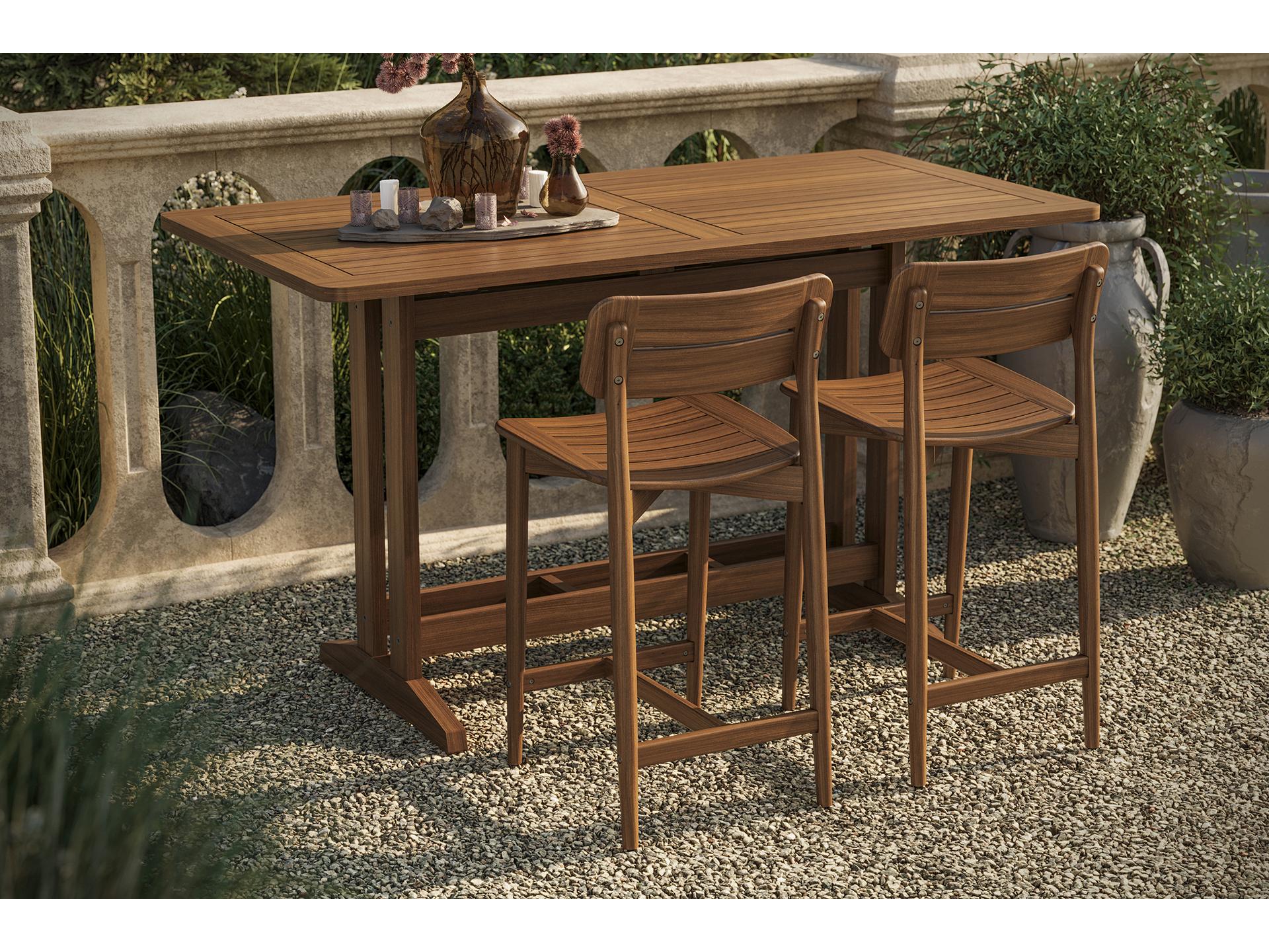 Jensen Outdoor Innova Harper Counter Height Side Chair