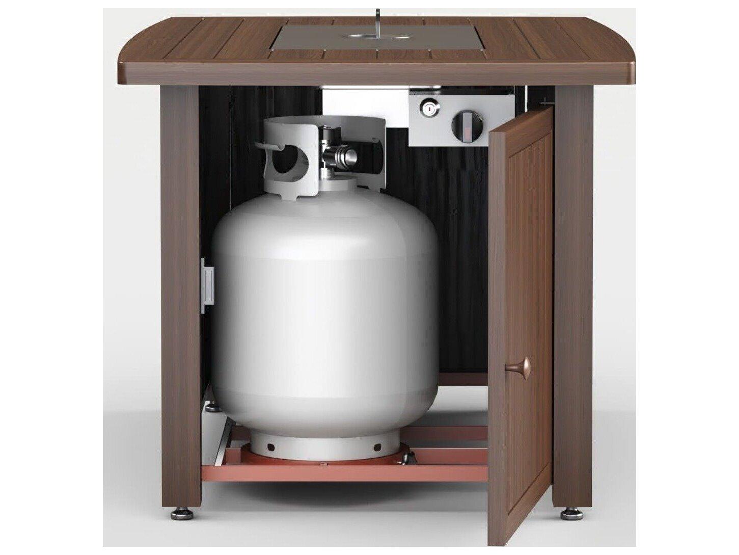 Jensen Outdoor Glow 48" x 28" Rectangular Fire Table