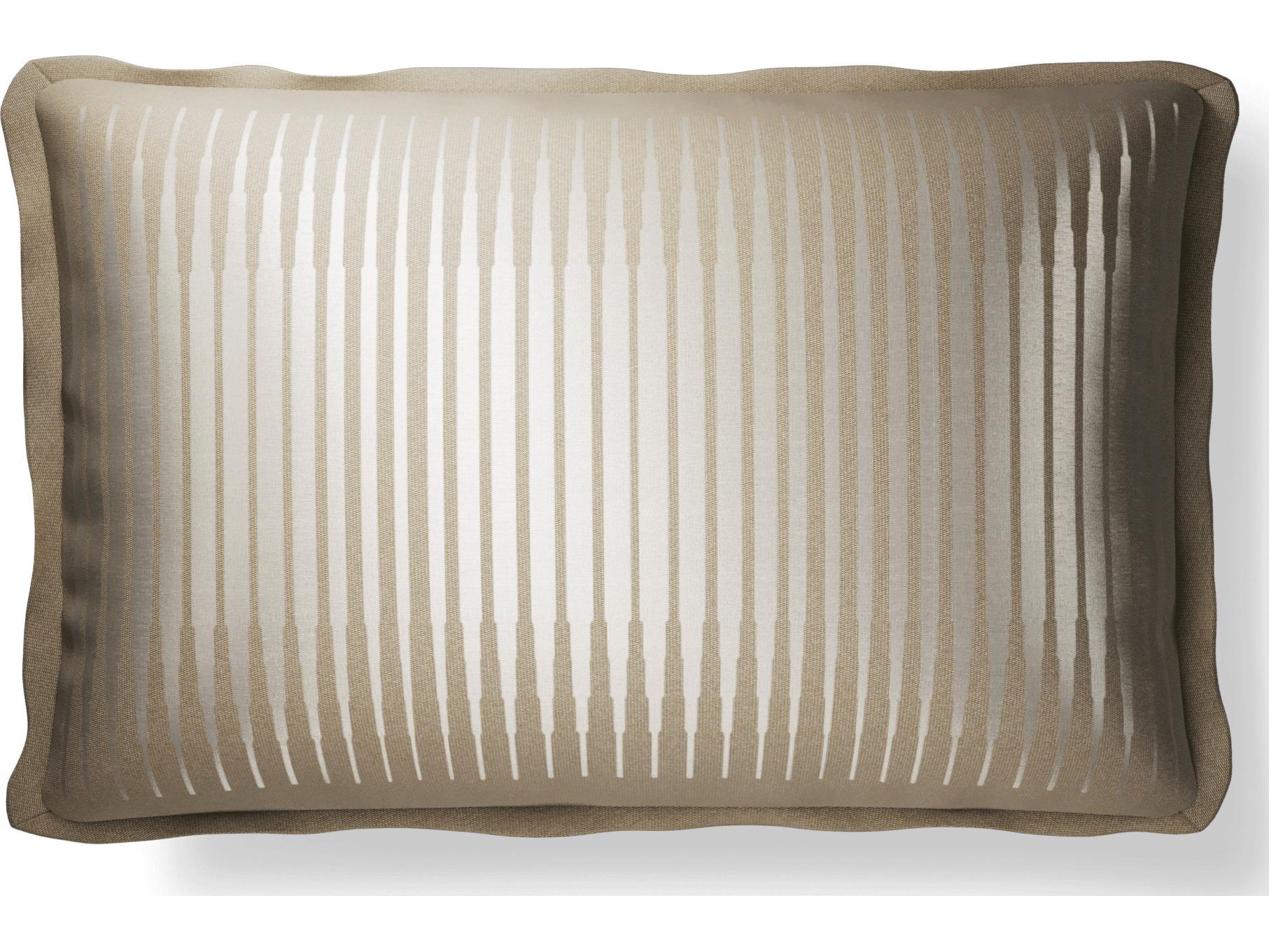 Jensen Outdoor Performance Plume Embroidery 14" x 22" Rhythm - Desert/Ivory