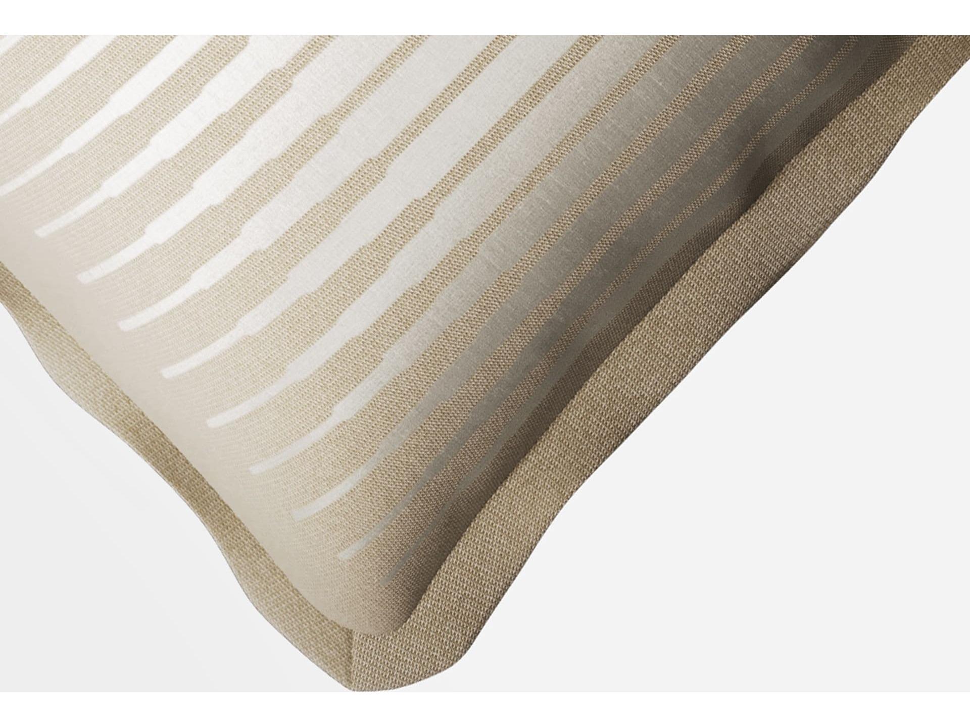 Jensen Outdoor Performance Plume Embroidery 14" x 22" Rhythm - Desert/Ivory