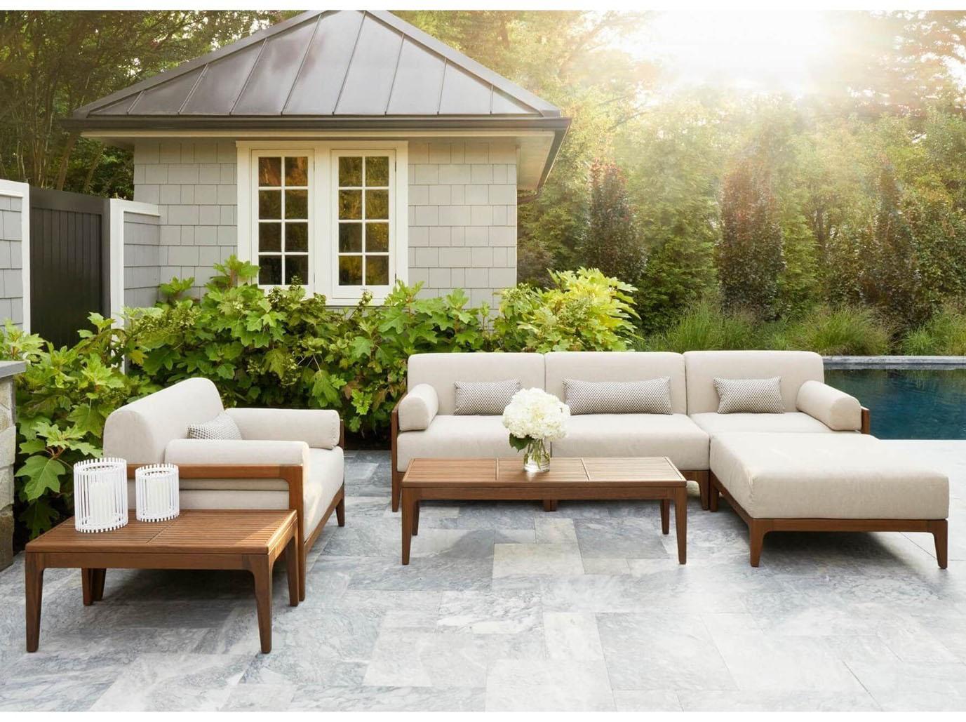 Jensen Outdoor Mix Sectional Lounge Set