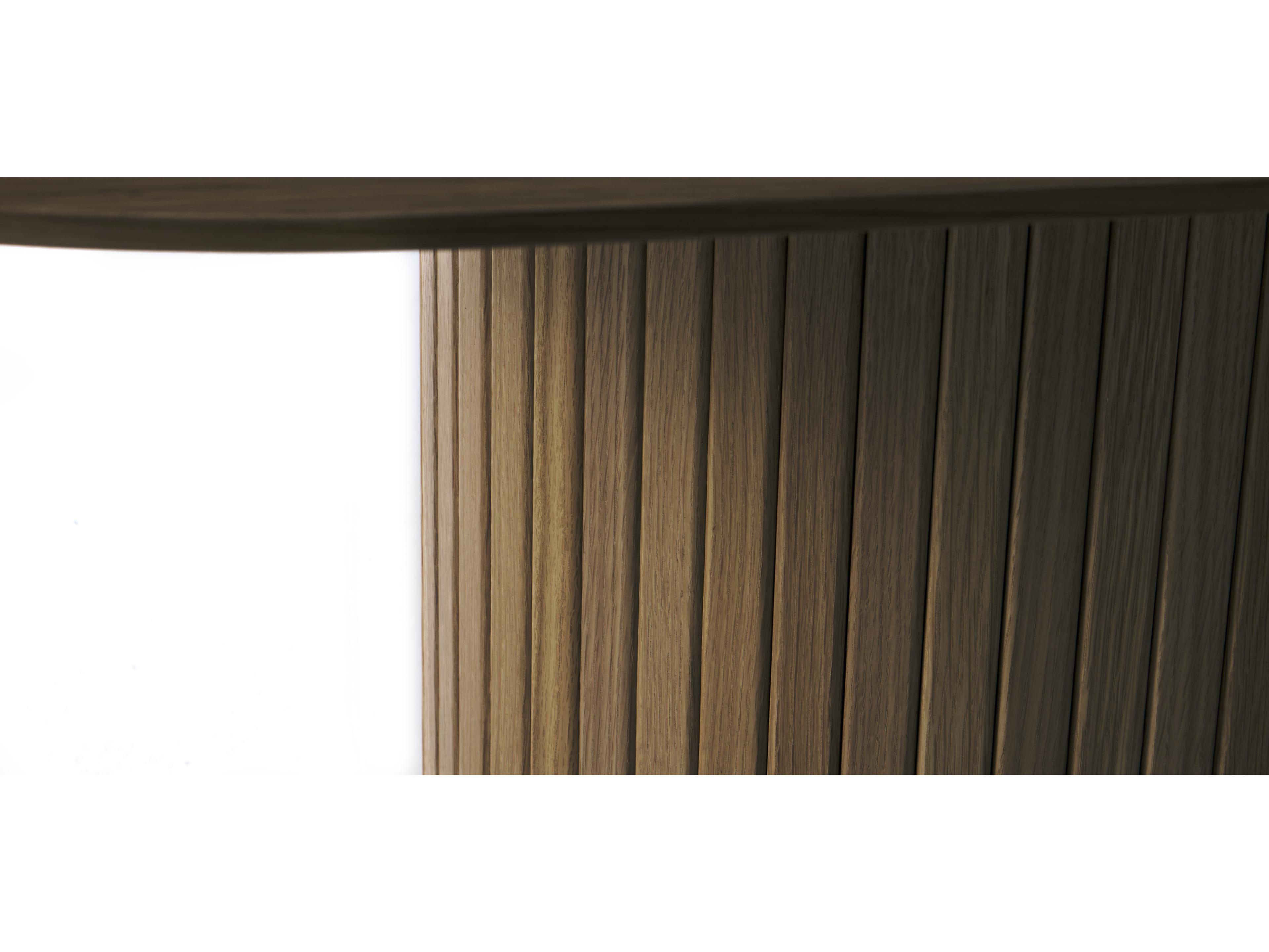 Unique Furniture Nola Oval Wood Dining Table