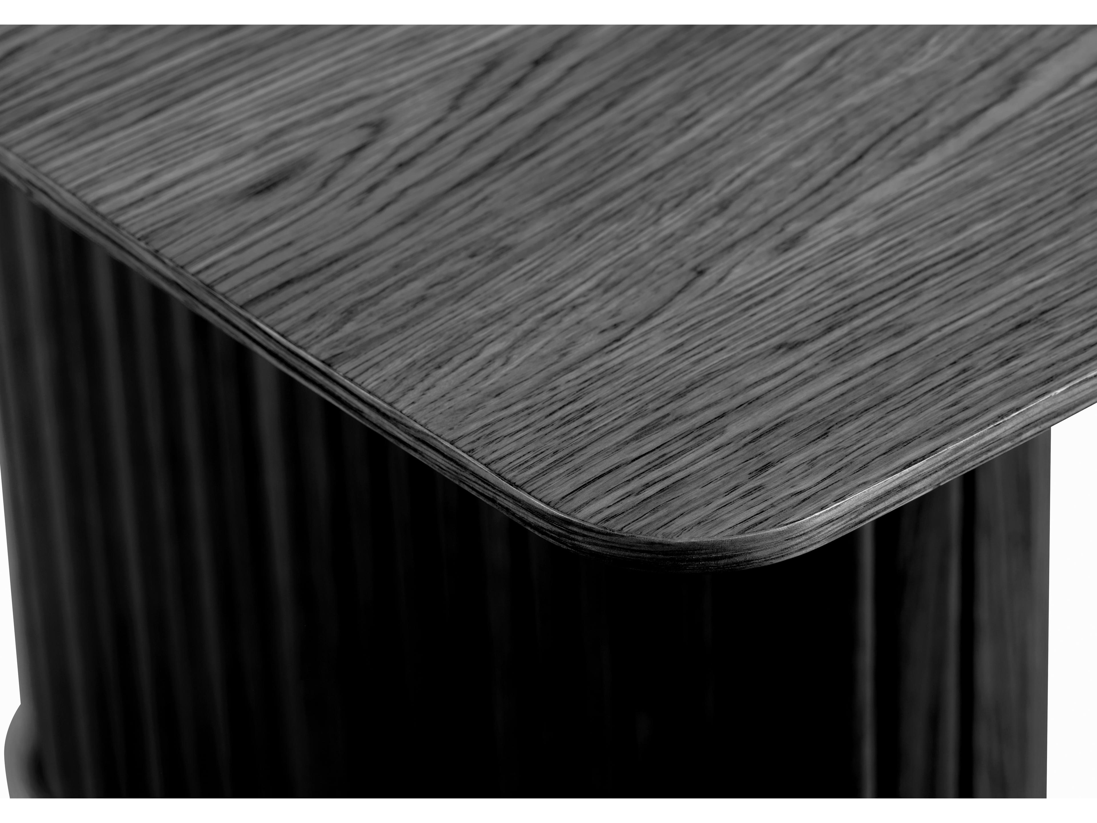 Unique Furniture Nola Rectangular Wood Dining Table