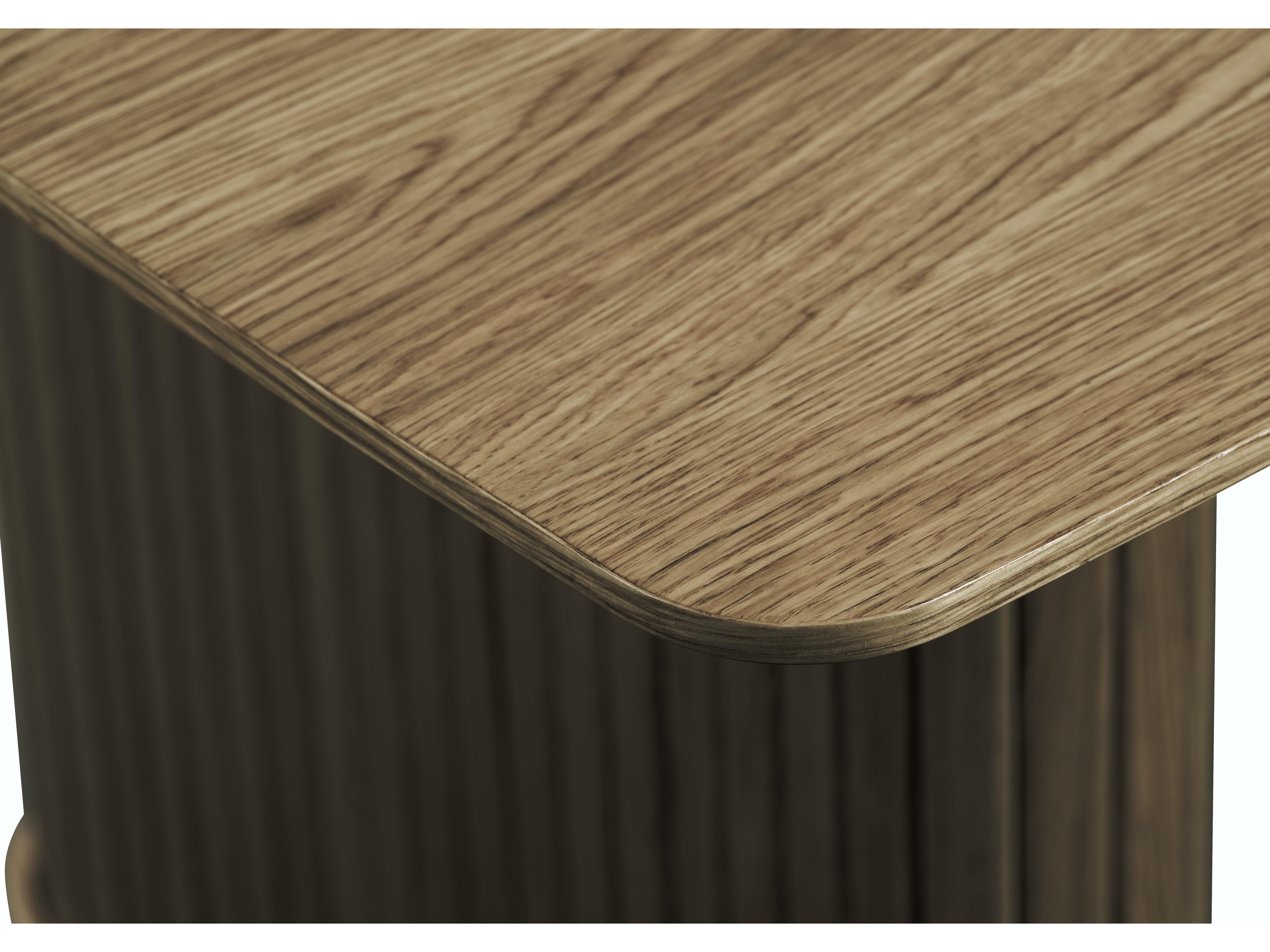 Unique Furniture Nola Rectangular Wood Dining Table