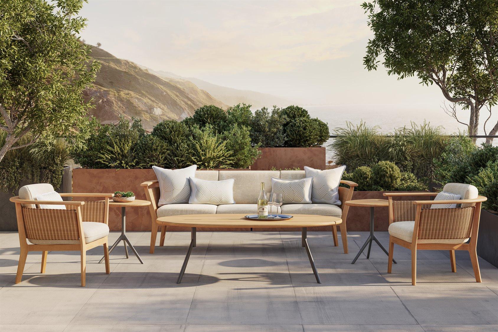 Jensen Outdoor Soleo Lounge Set