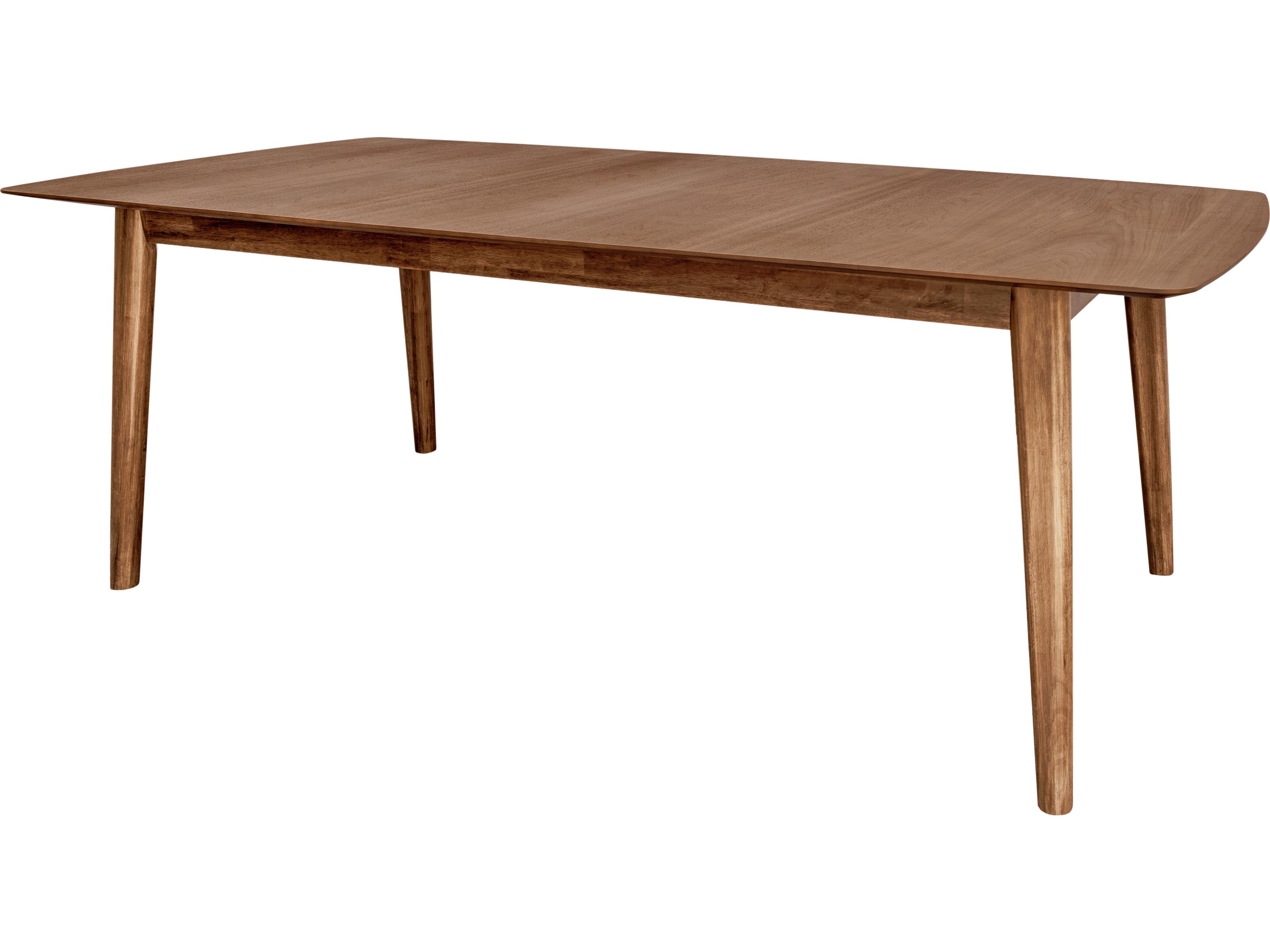 Unique Furniture Sedona Rectangular Wood Walnut Dining Table