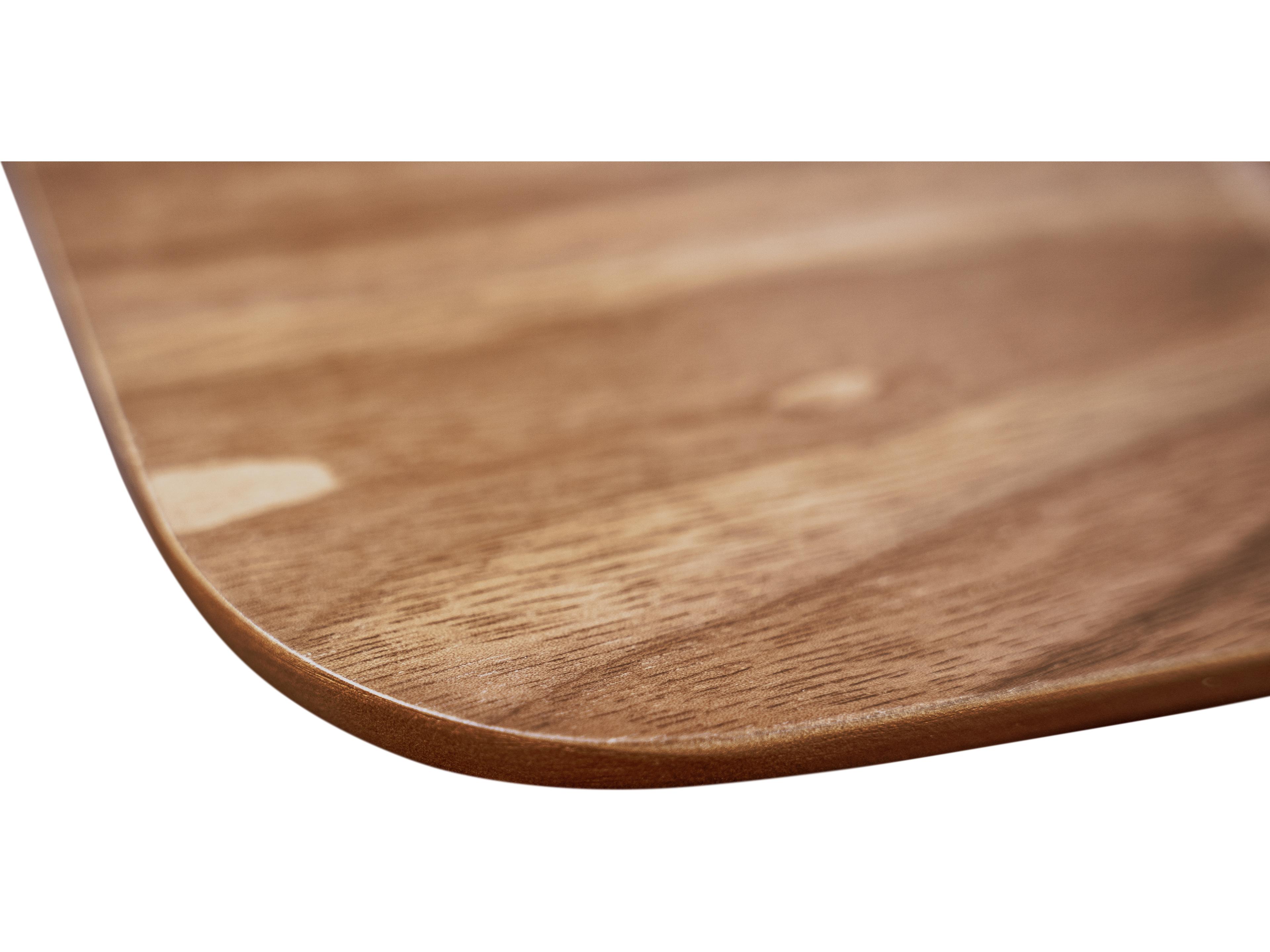 Unique Furniture Sedona Rectangular Wood Walnut Dining Table