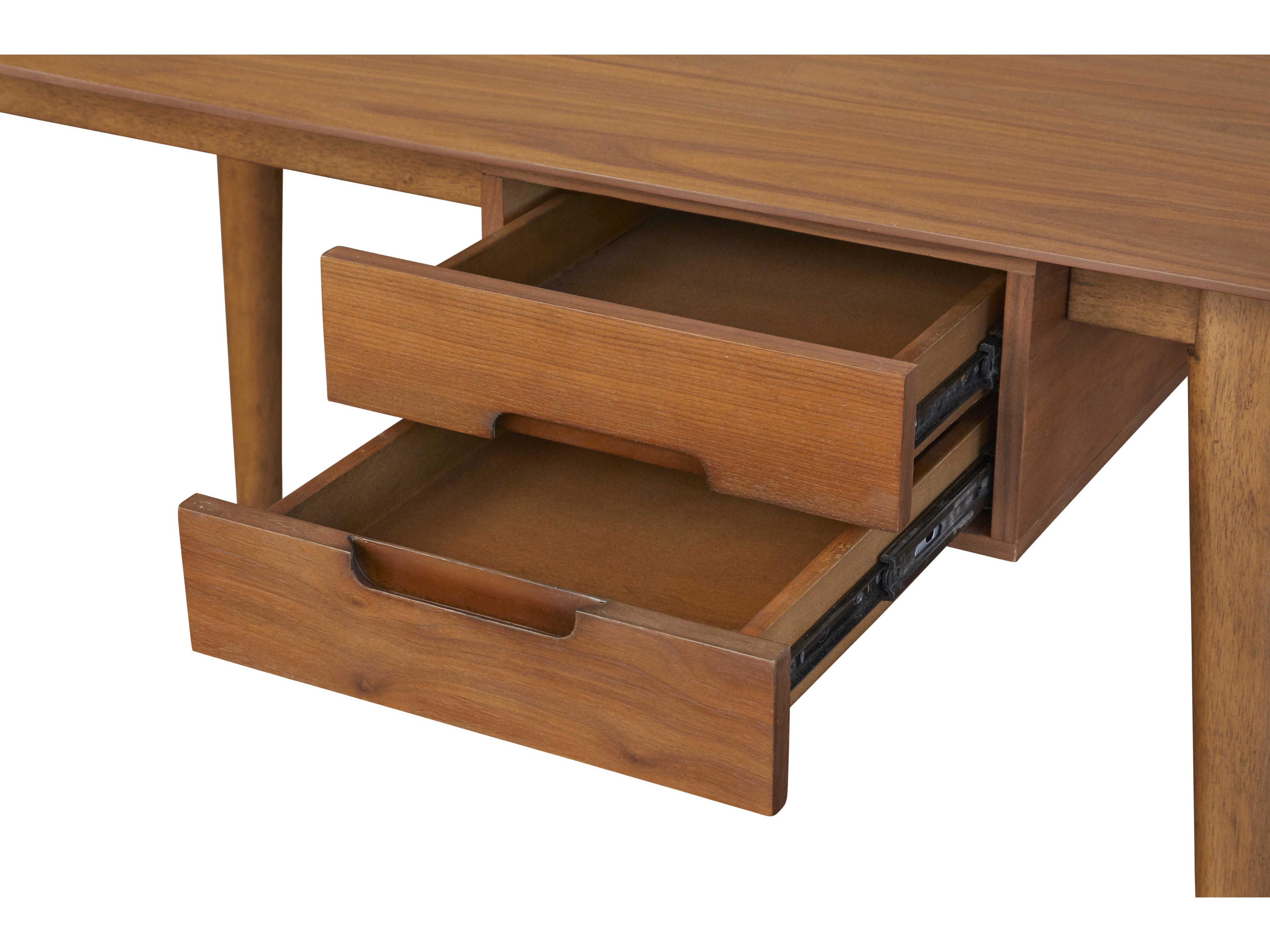 Unique Furniture Sedona Walnut Brown Wood Secretary Desk