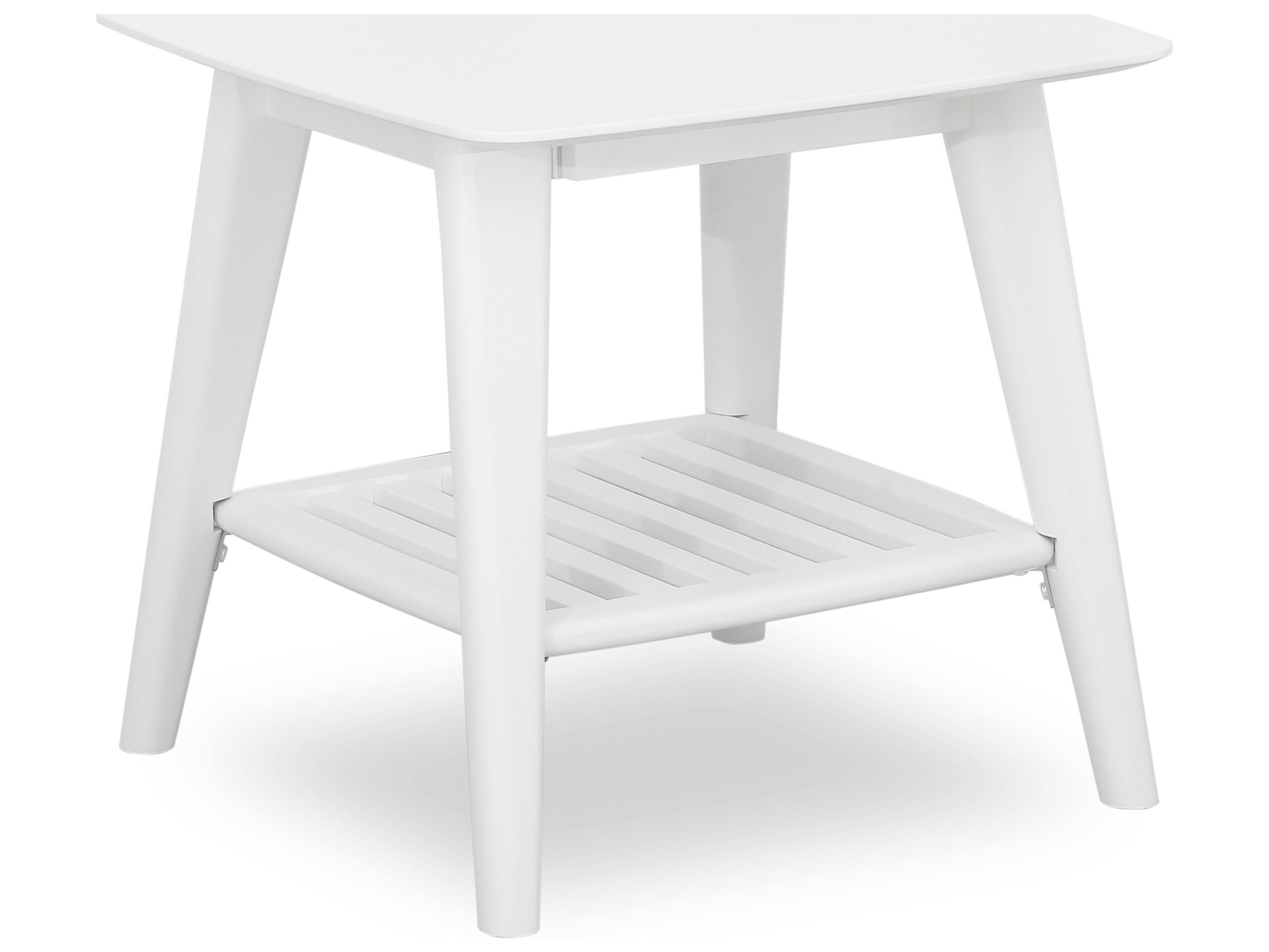 Unique Furniture Sedona 1-Drawer Rubberwood Nightstand