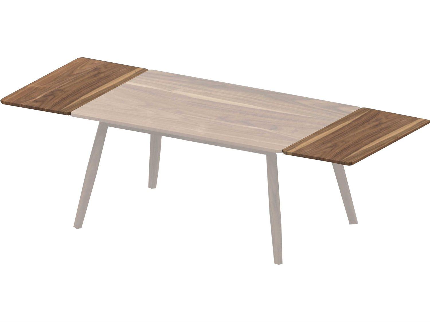 Unique Furniture Tahoe Rectangular Wood Walnut Dining Table
