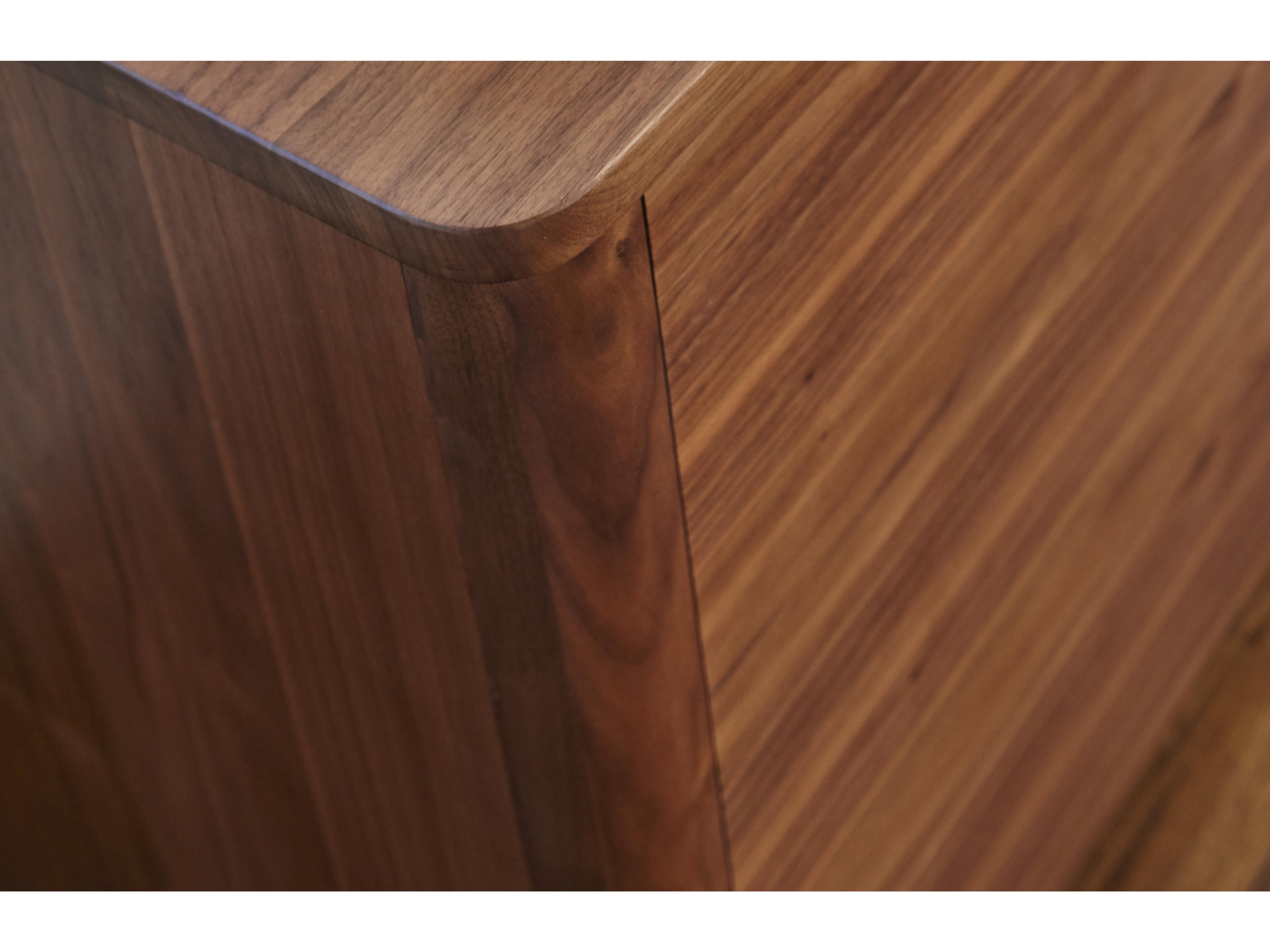 Unique Furniture Tahoe 63" Walnut Wood Sideboard