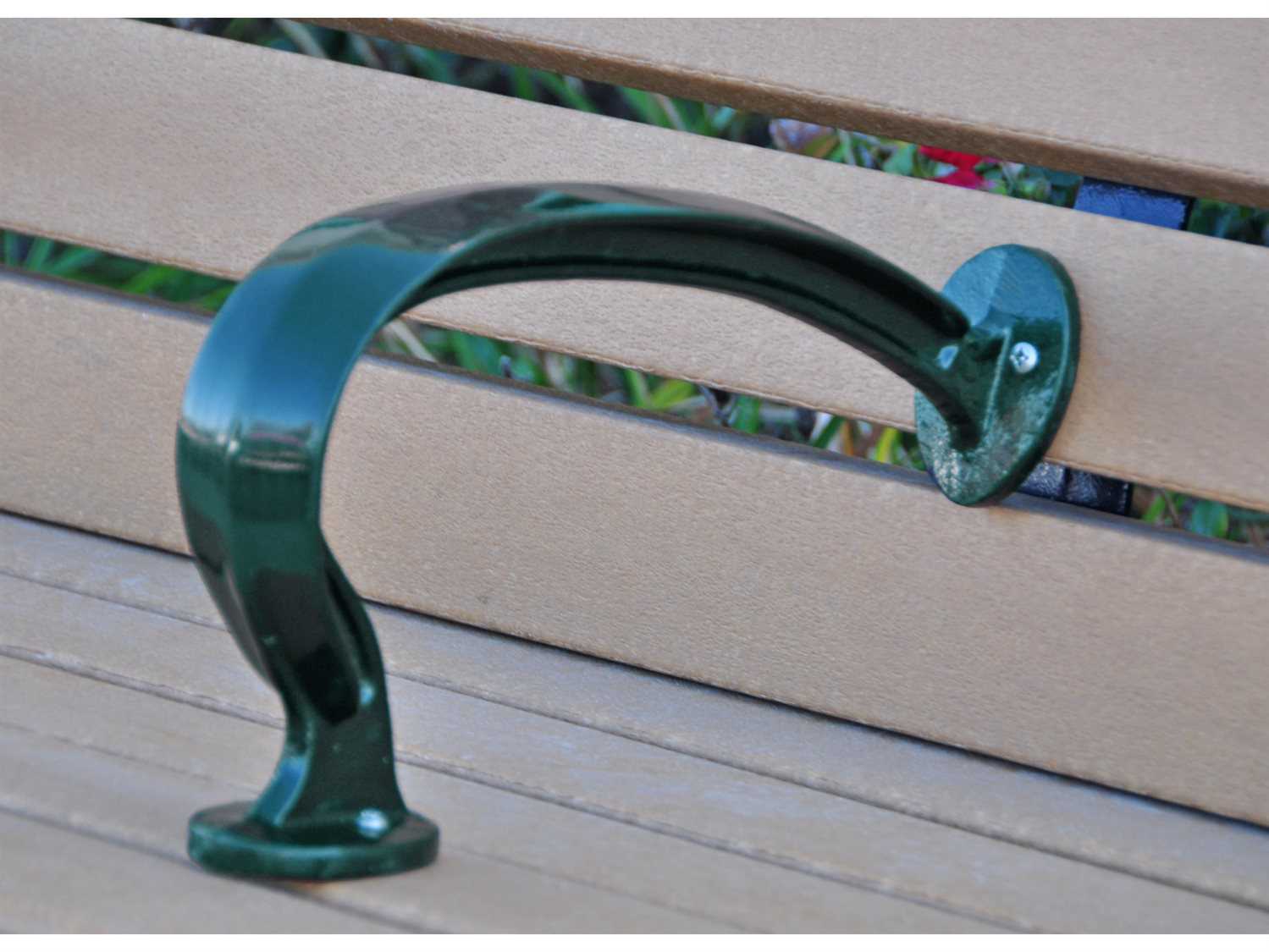 Frog Furnishings Accessories Recycled Plastic Green Heritage Armrest