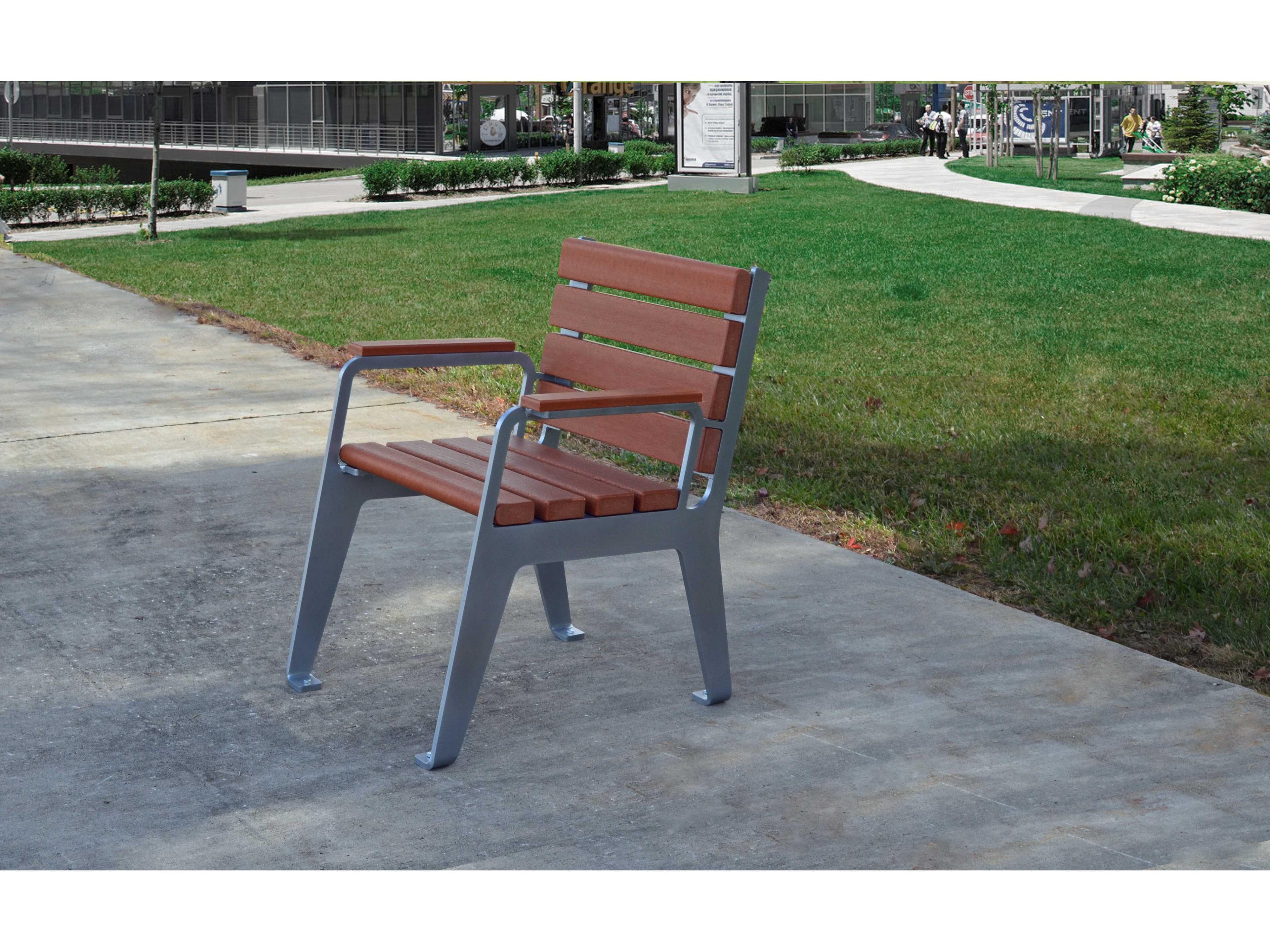 Frog Furnishings Steel 24'' Plaza Chair