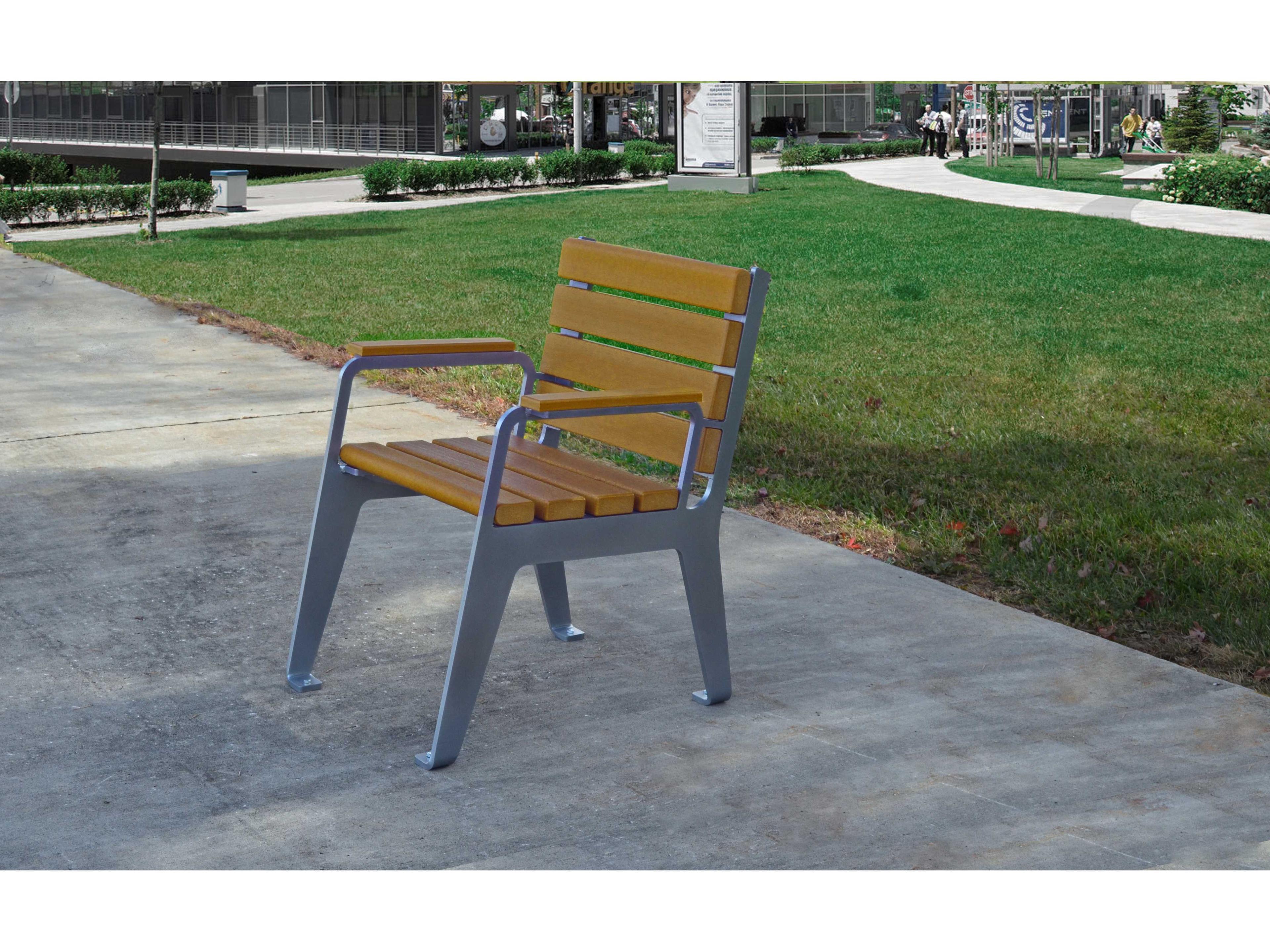 Frog Furnishings Steel 24'' Plaza Chair