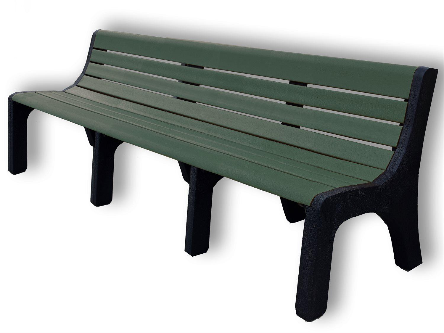 Frog Furnishings Newport Recycled Plastic 8 ft. Outdoor Bench