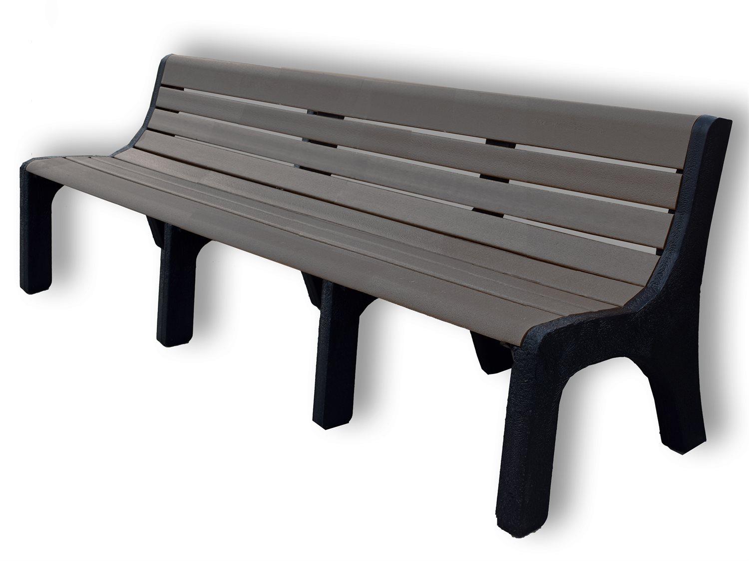 Frog Furnishings Newport Recycled Plastic 8 ft. Outdoor Bench