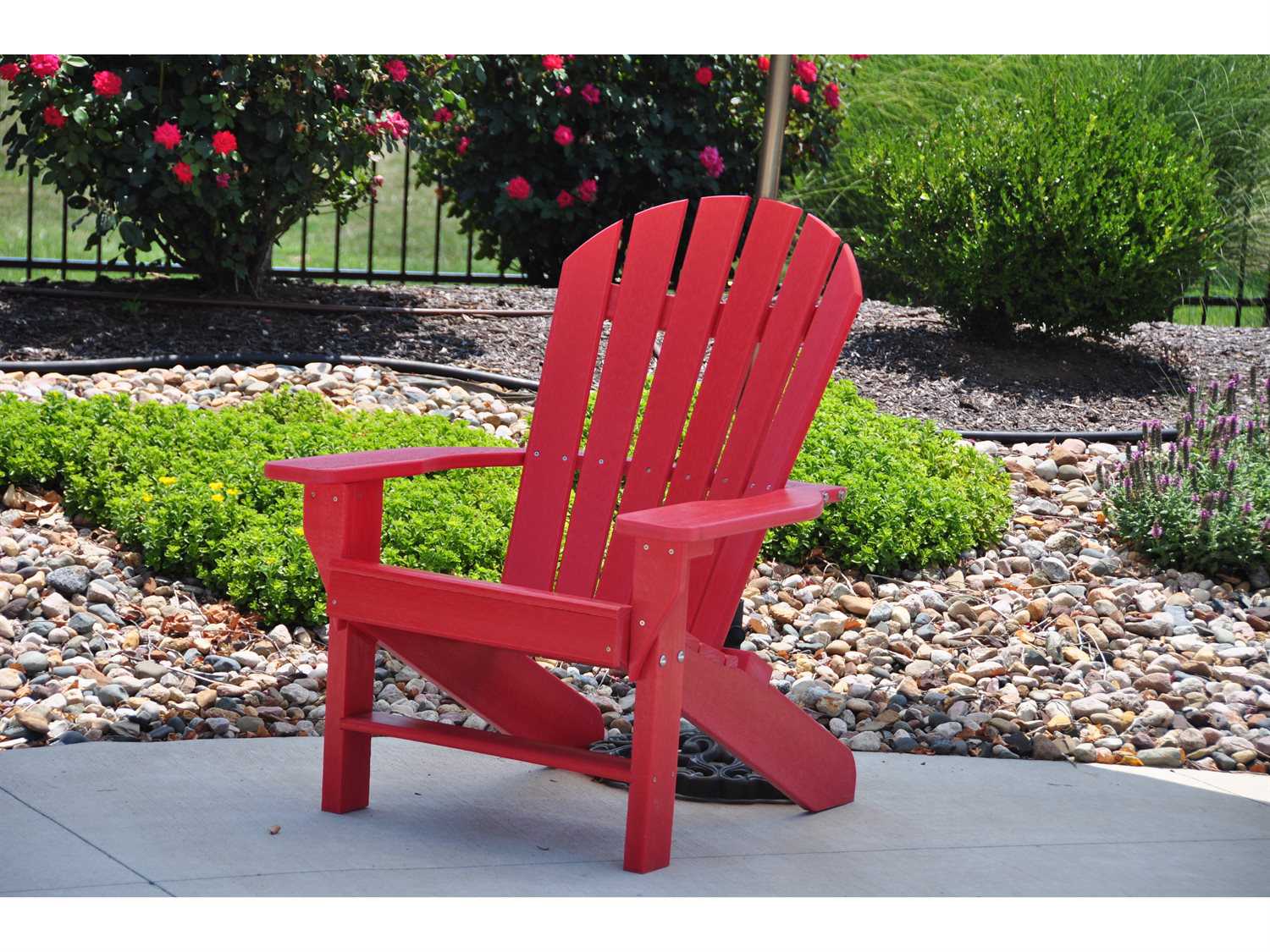 Frog Furnishings Adirondack Recycled Plastic Seaside Lounge Chair