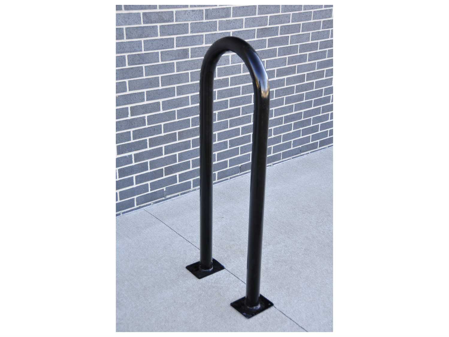Frog Furnishings Steel 1 Loop Bike Rack Surface