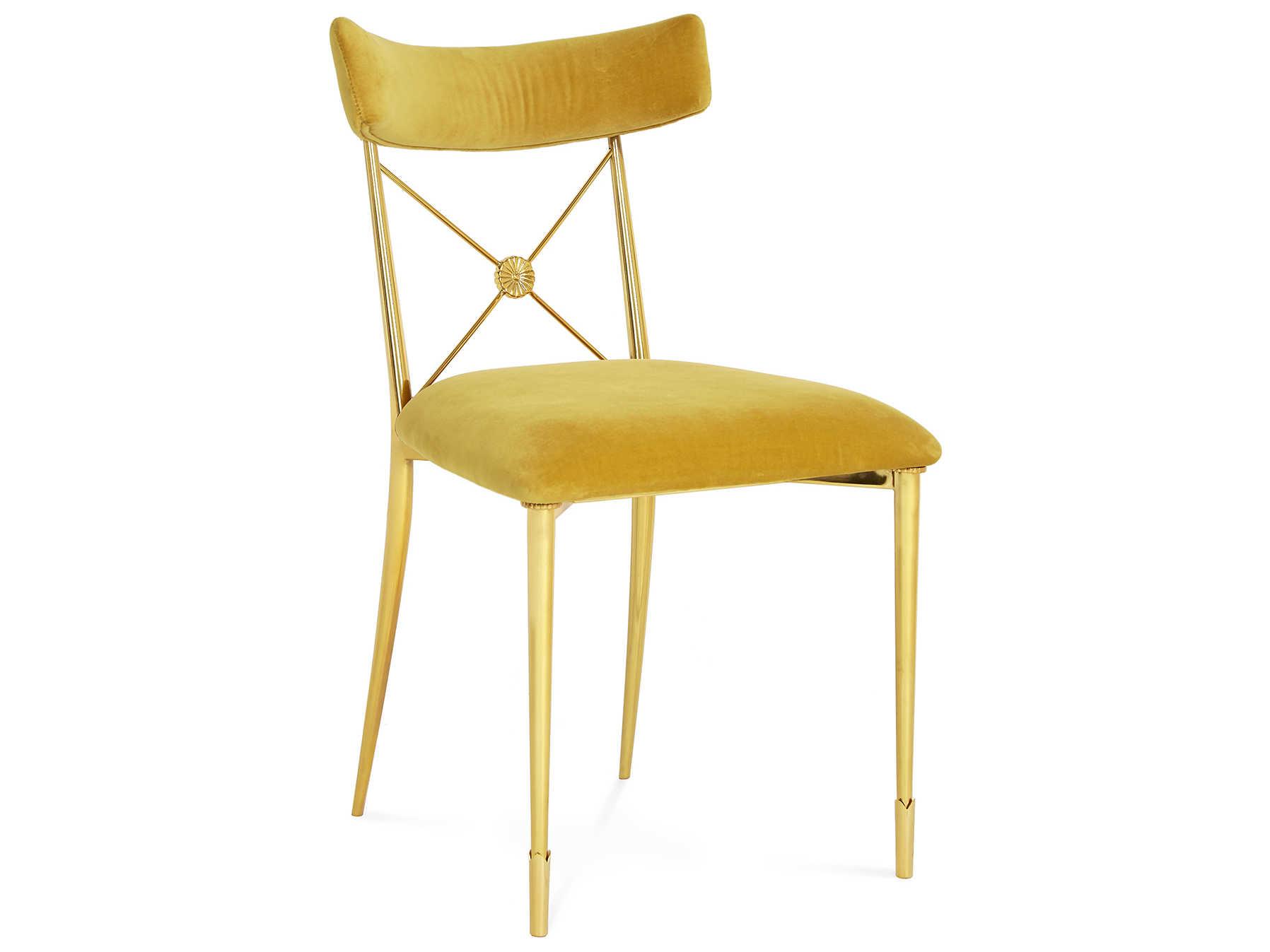 Jonathan Adler Rider Gold Side Dining Chair