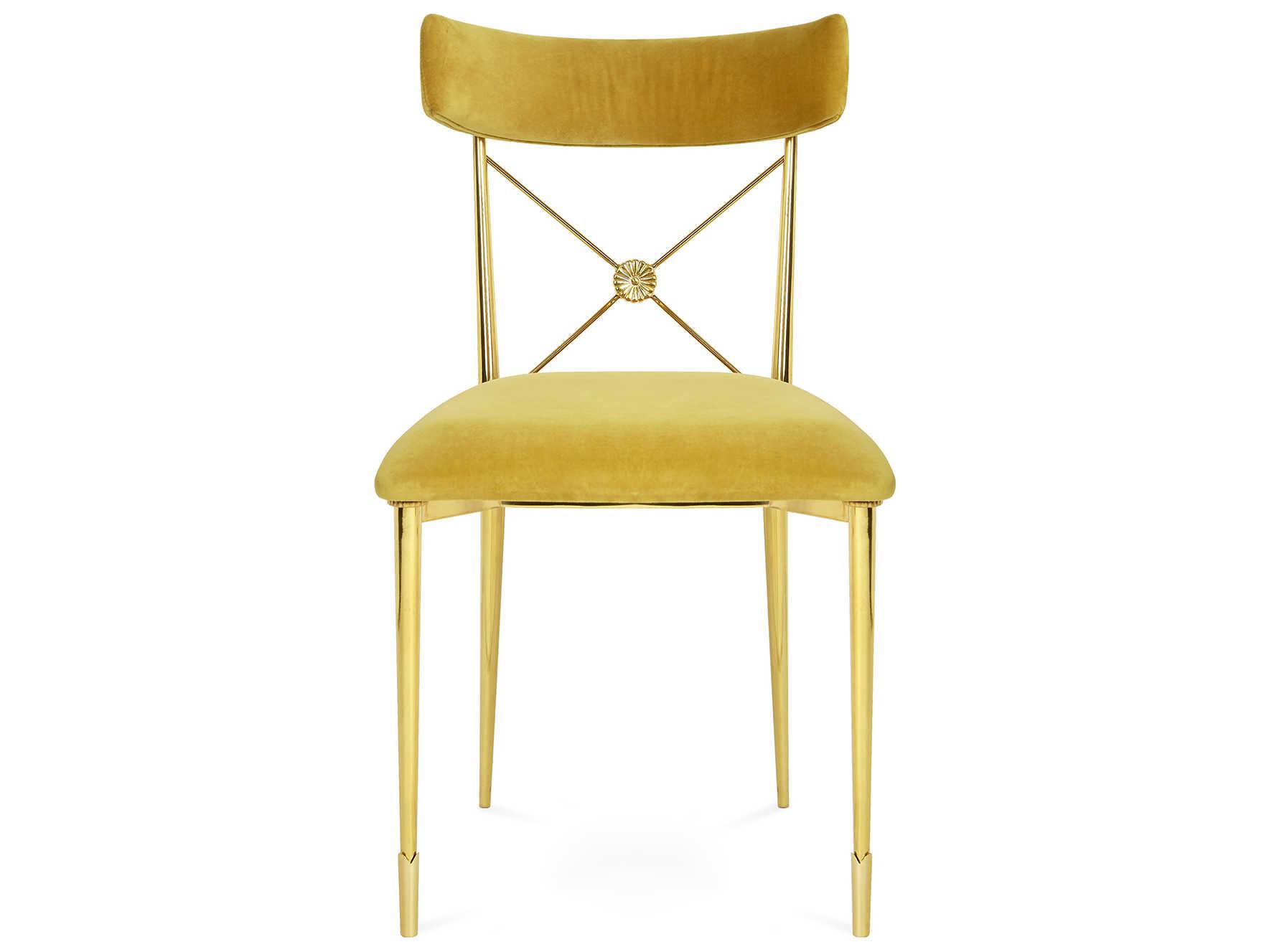 Jonathan Adler Rider Gold Side Dining Chair