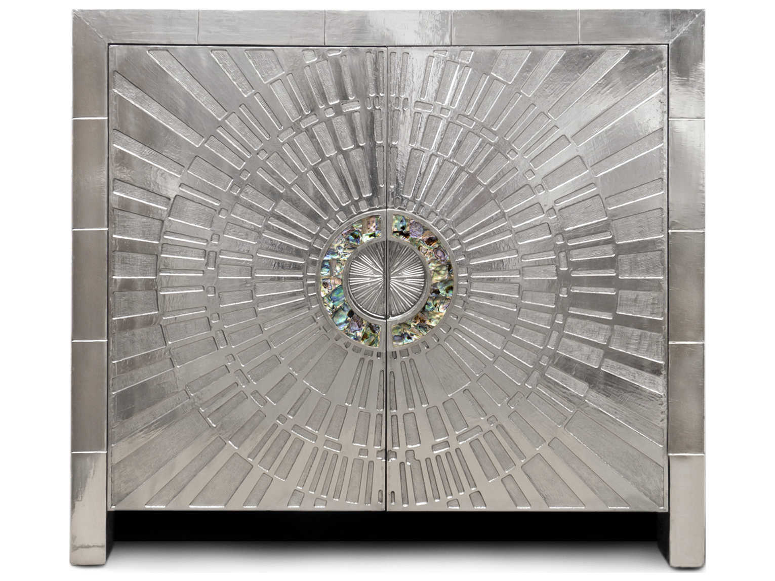 Jonathan Adler Talitha Nickel Silver Accent Chest