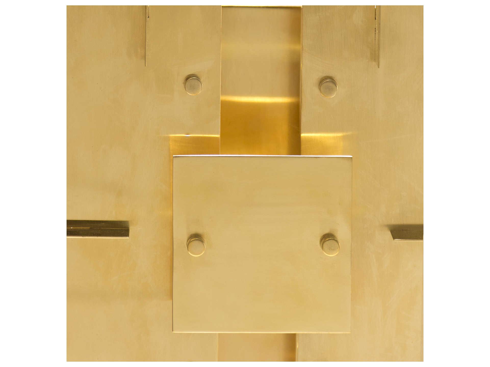 Jonathan Adler Puzzle Black Brass Buffet Lamp