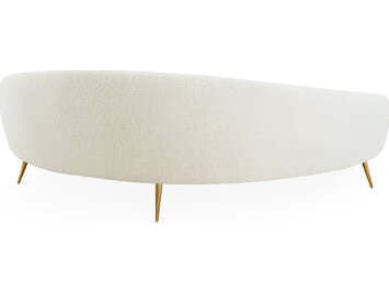 Jonathan Adler Ether White Upholstered Sofa