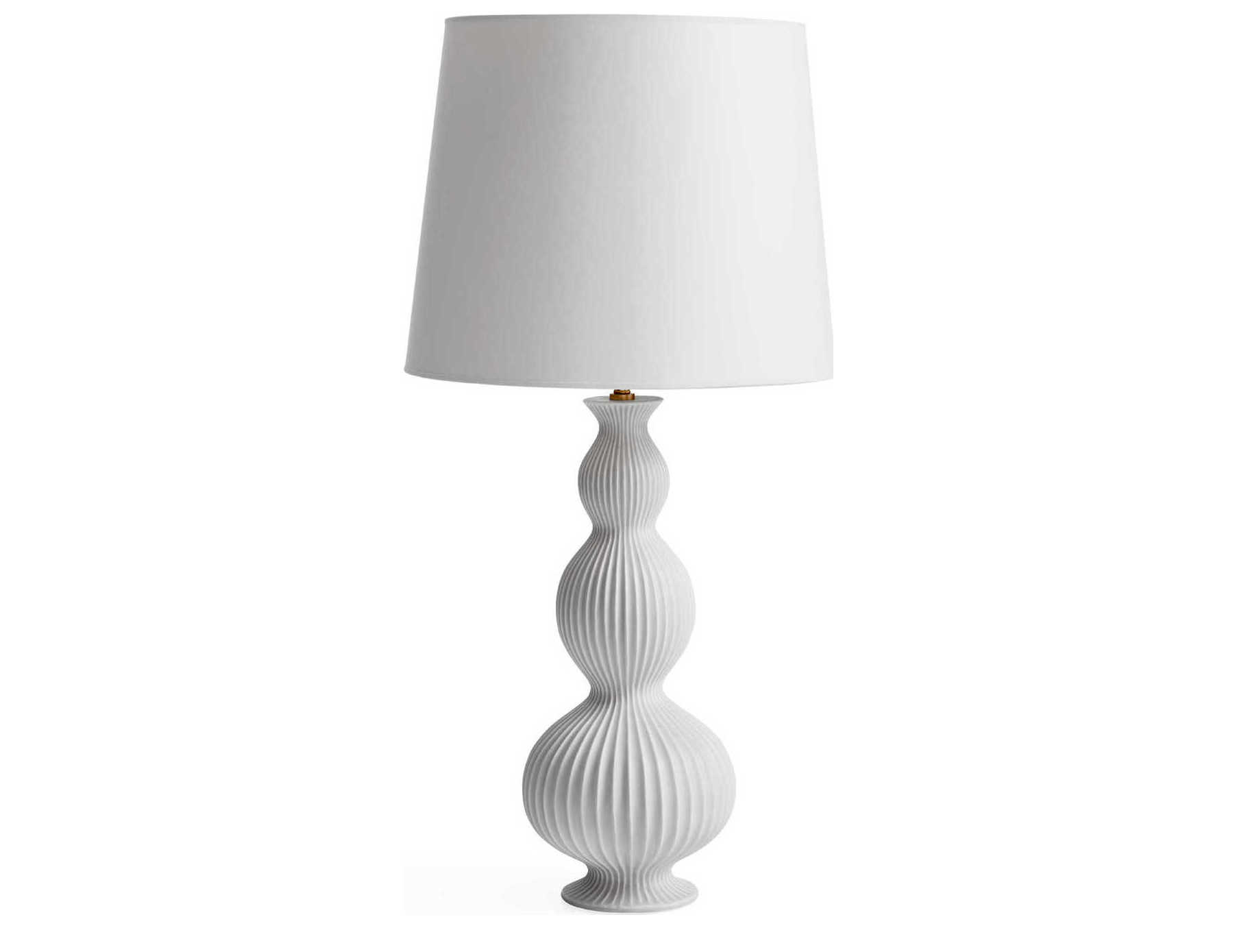 Jonathan Adler Legume Stone Grey Buffet Lamp