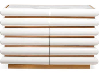 Jonathan Adler Kiki 6-Drawers White Dresser